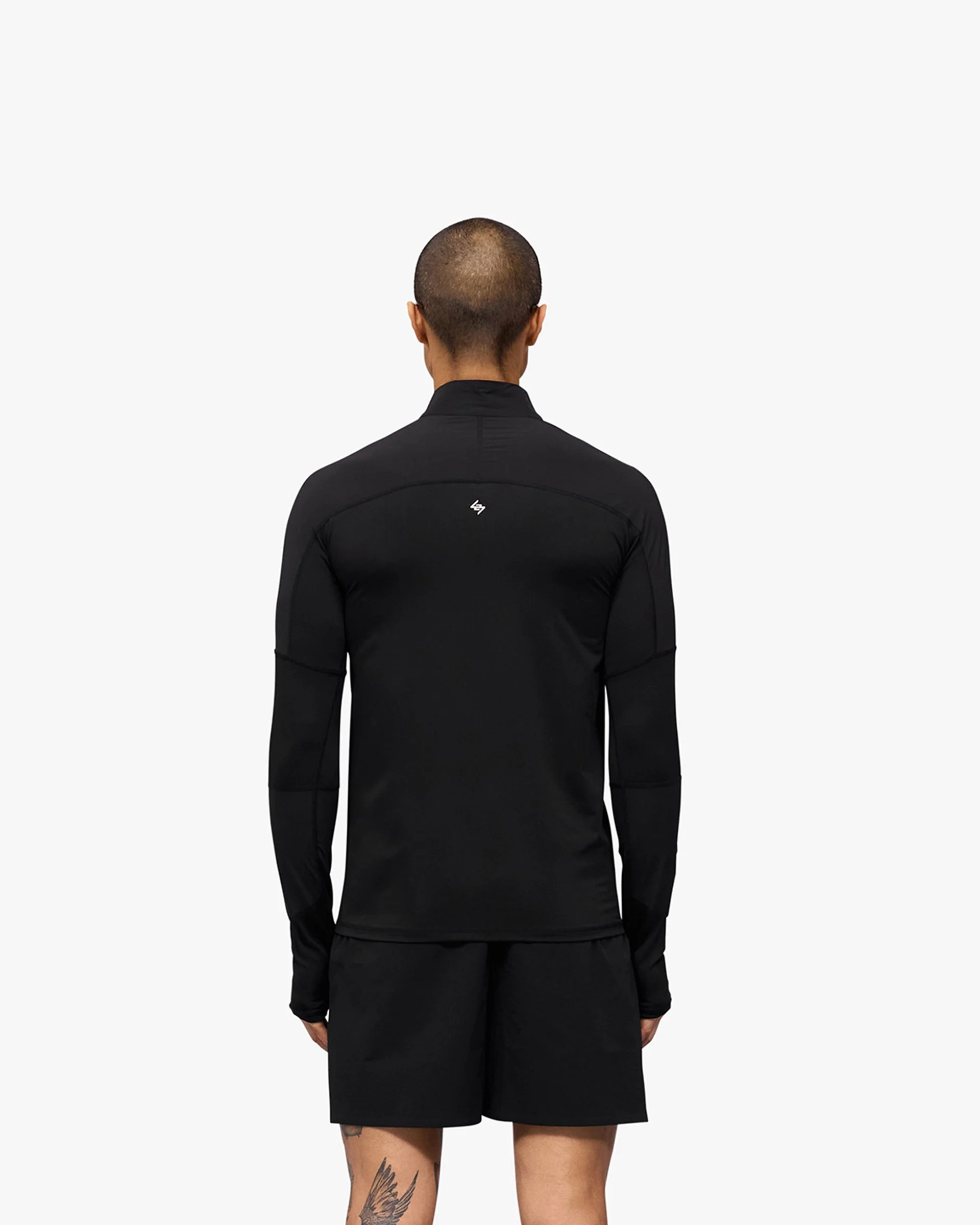 247 Run Quarter Zip - Jet Black - Image 5