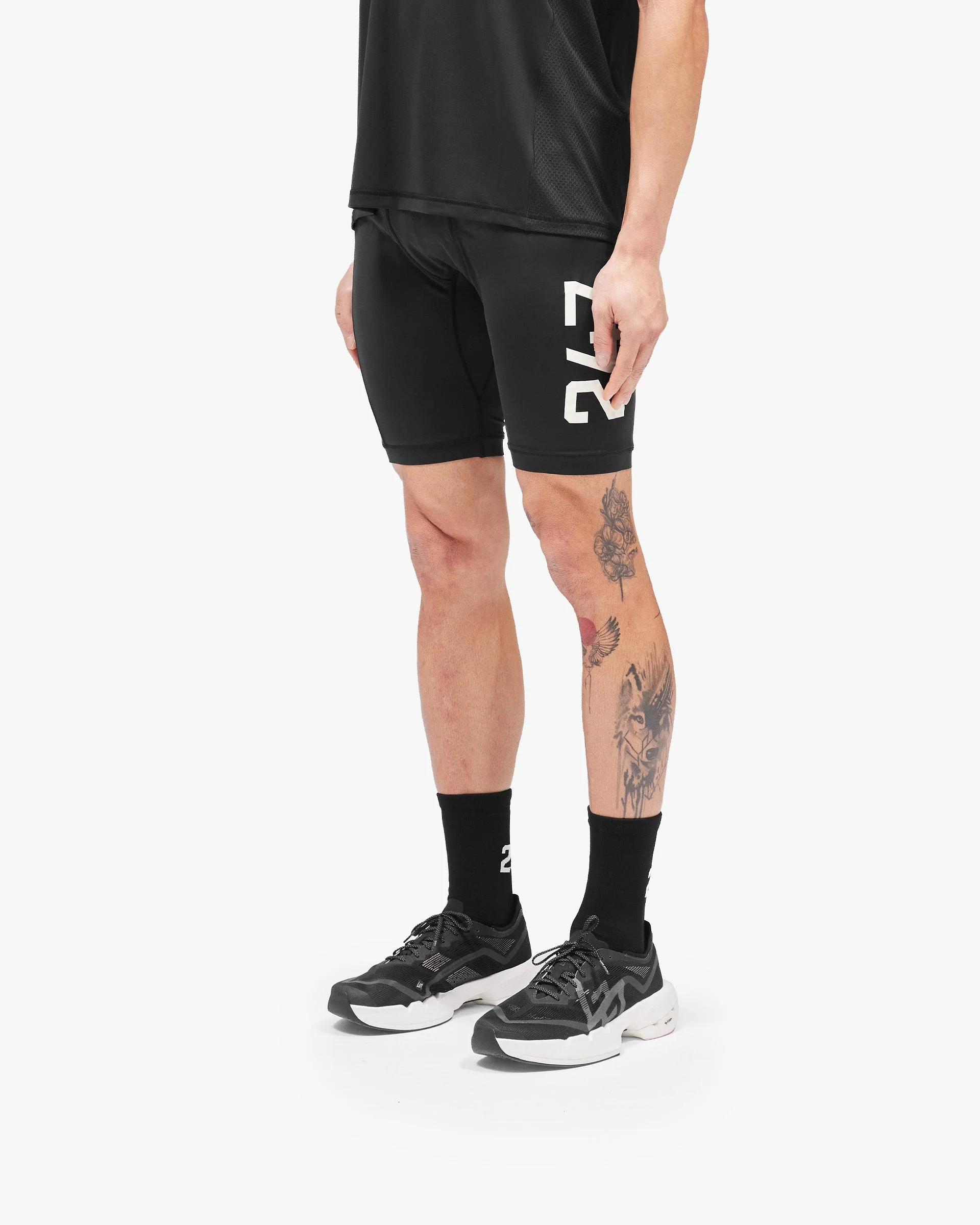 247 Cargo Half Tight - Jet Black - Image 4