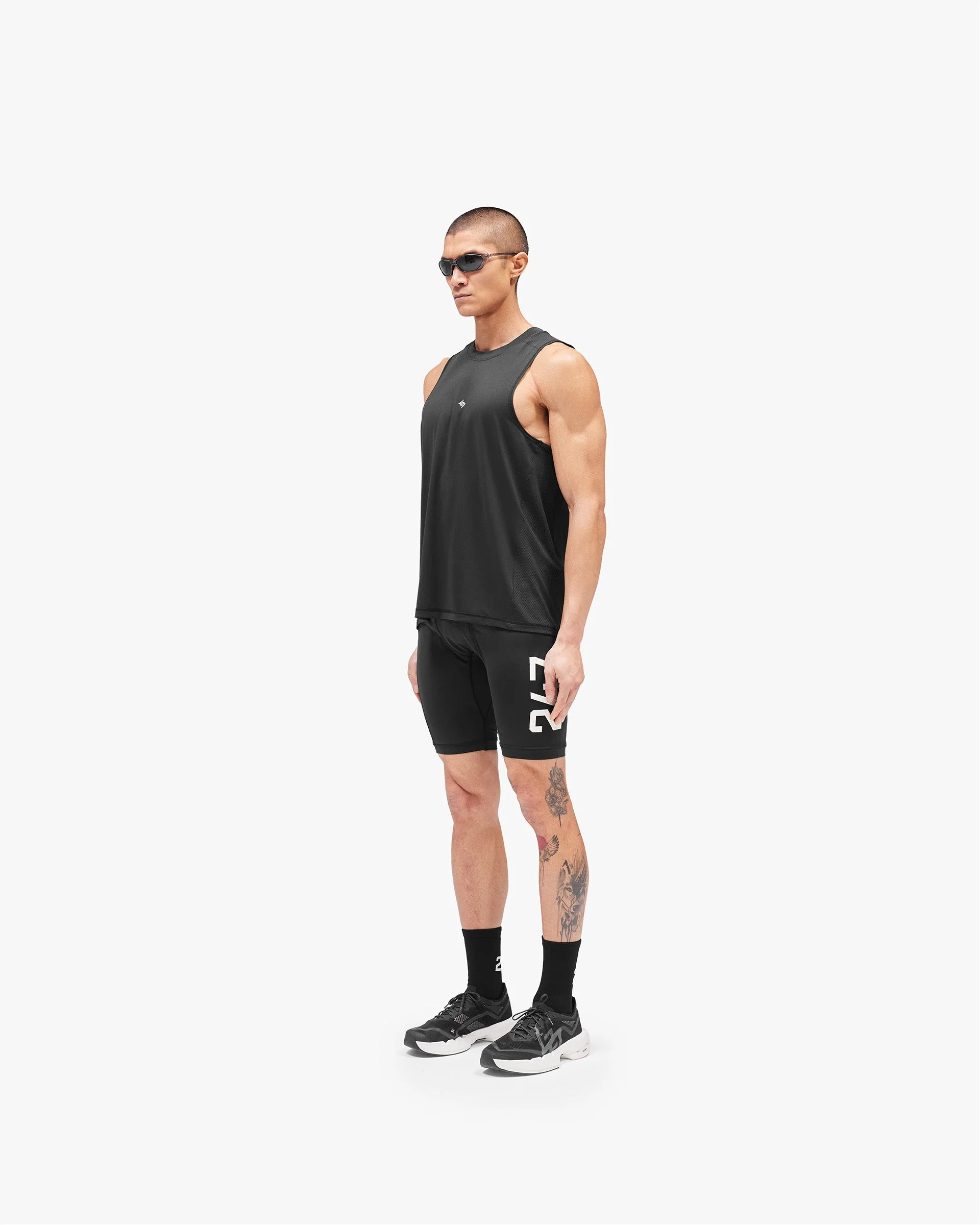 247 Cargo Half Tight - Jet Black - Image 7