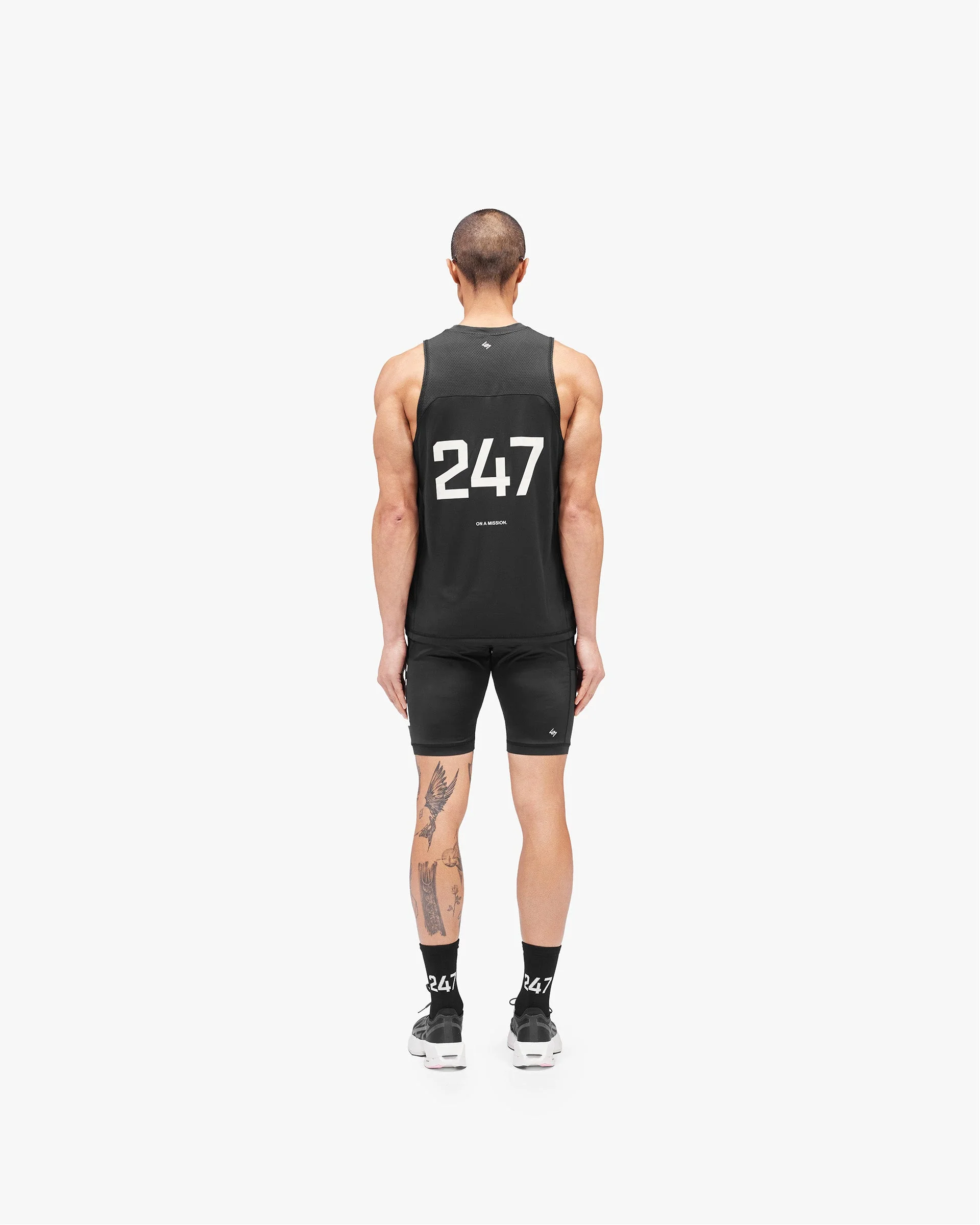 247 Cargo Half Tight - Jet Black - Image 8