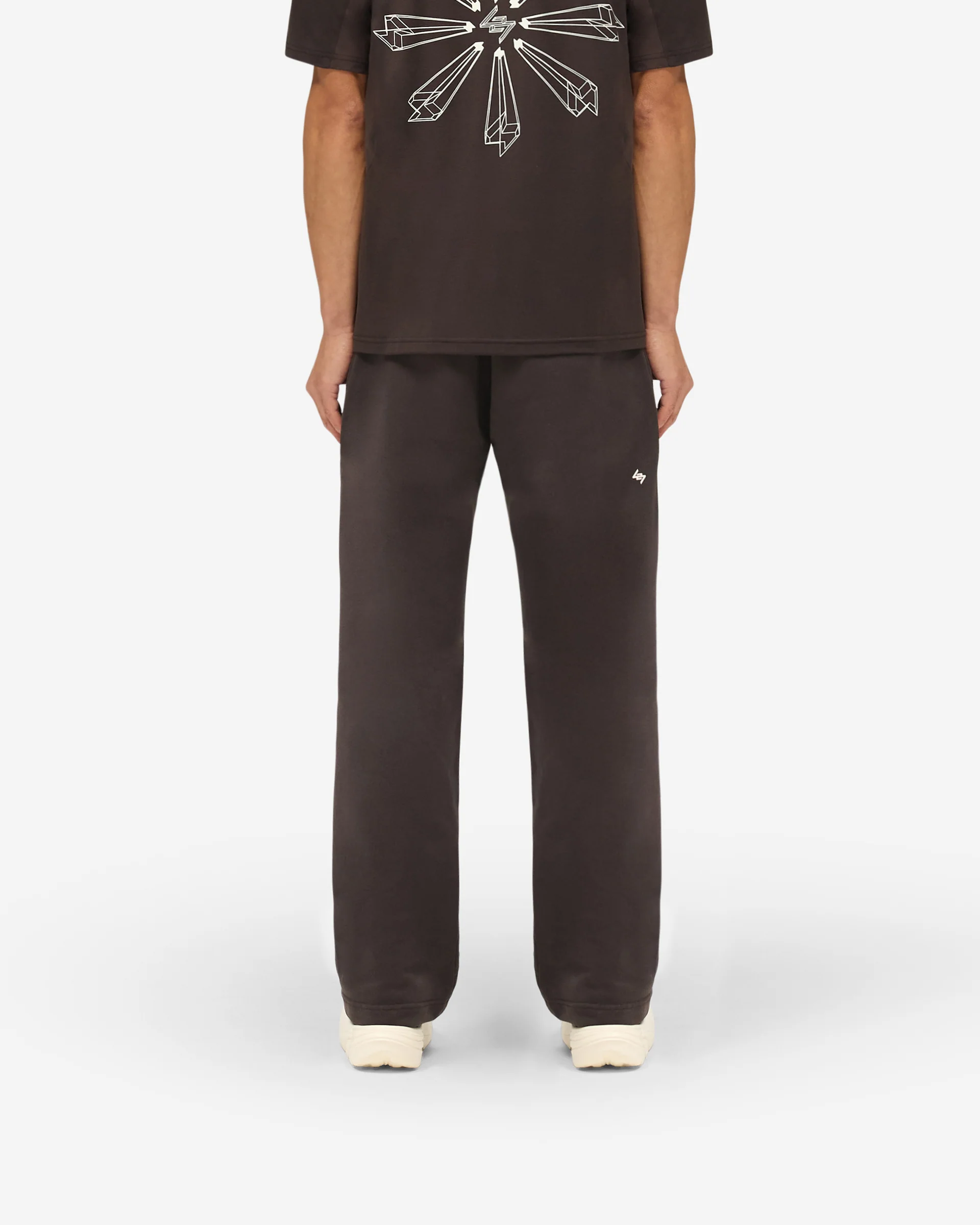 247 Straight Leg Jogger - Chocolate - Image 4