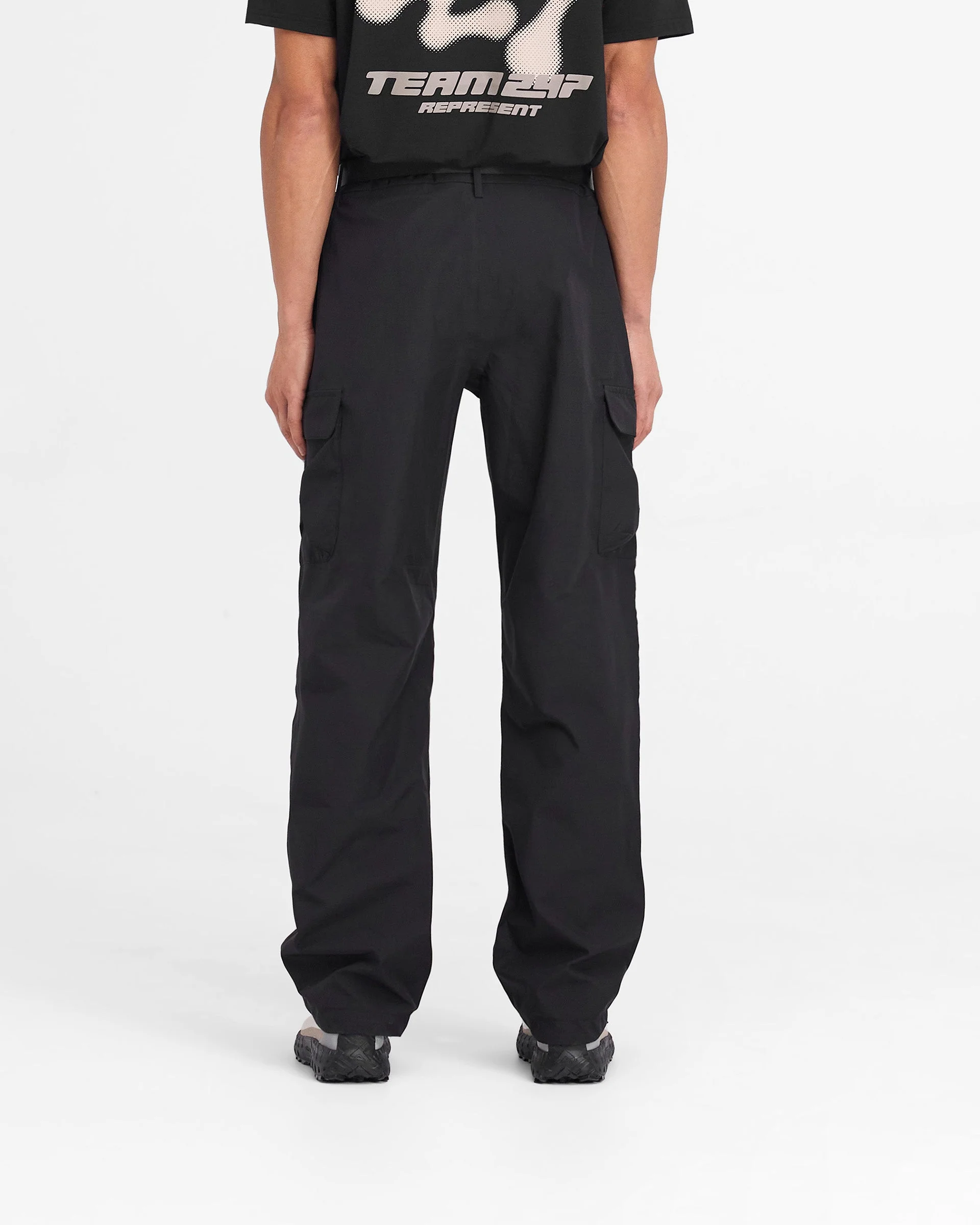 247 Technical Cargo Pant - Black - Image 4