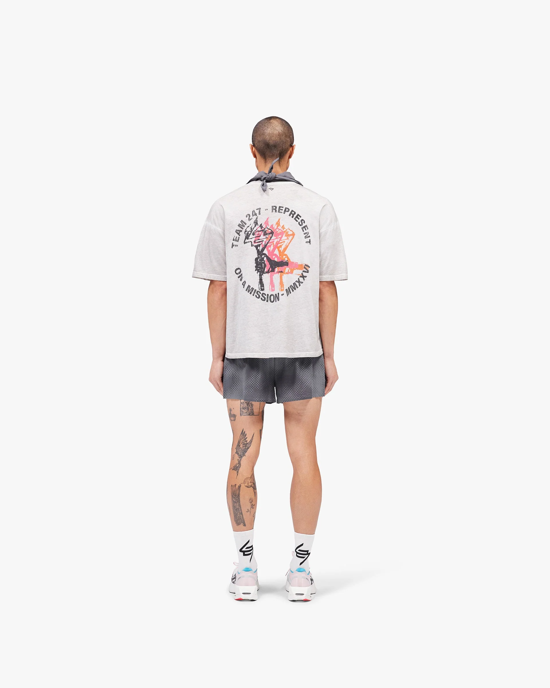 247 Torch Boxy T-Shirt - Bleach Wash - Image 7