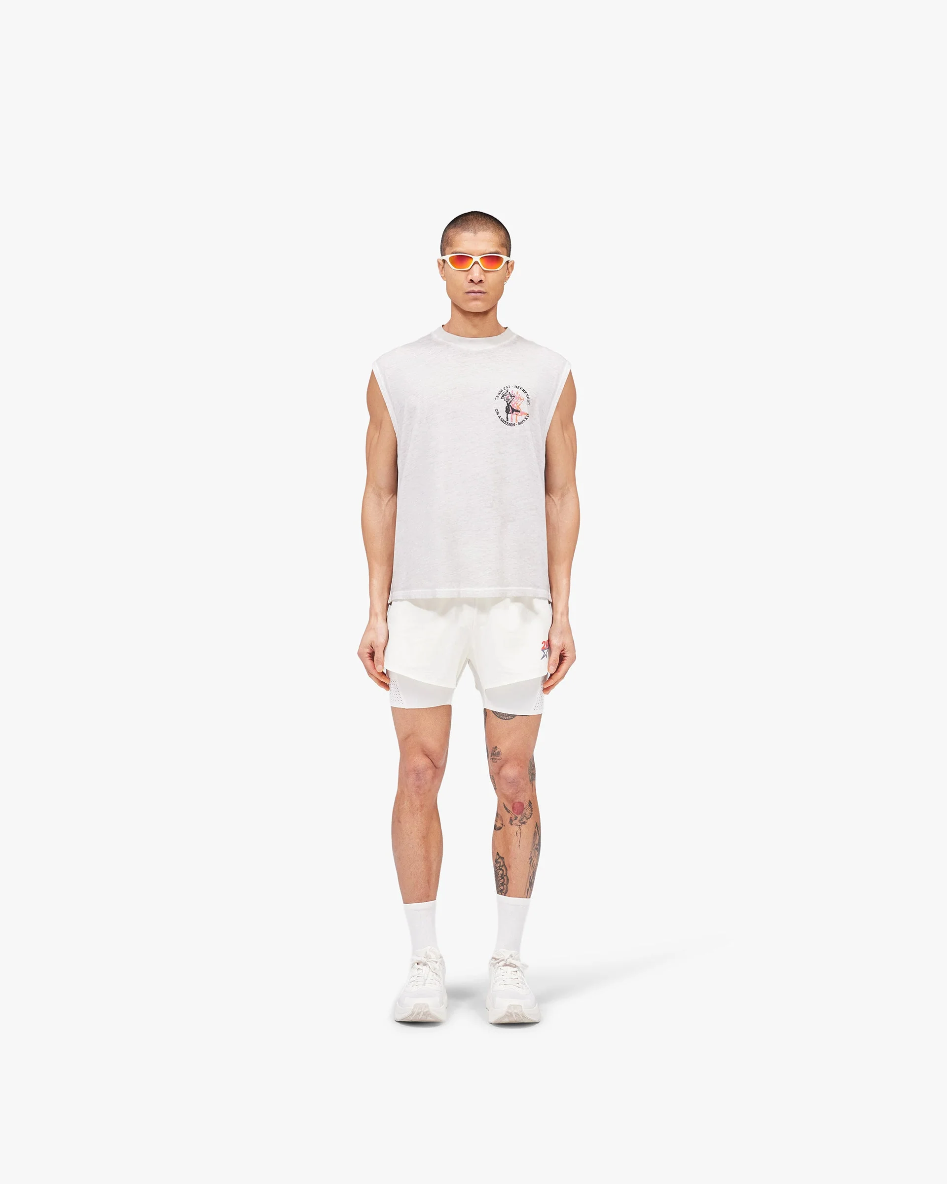 247 Torch Boxy Tank - Bleach Wash - Image 6