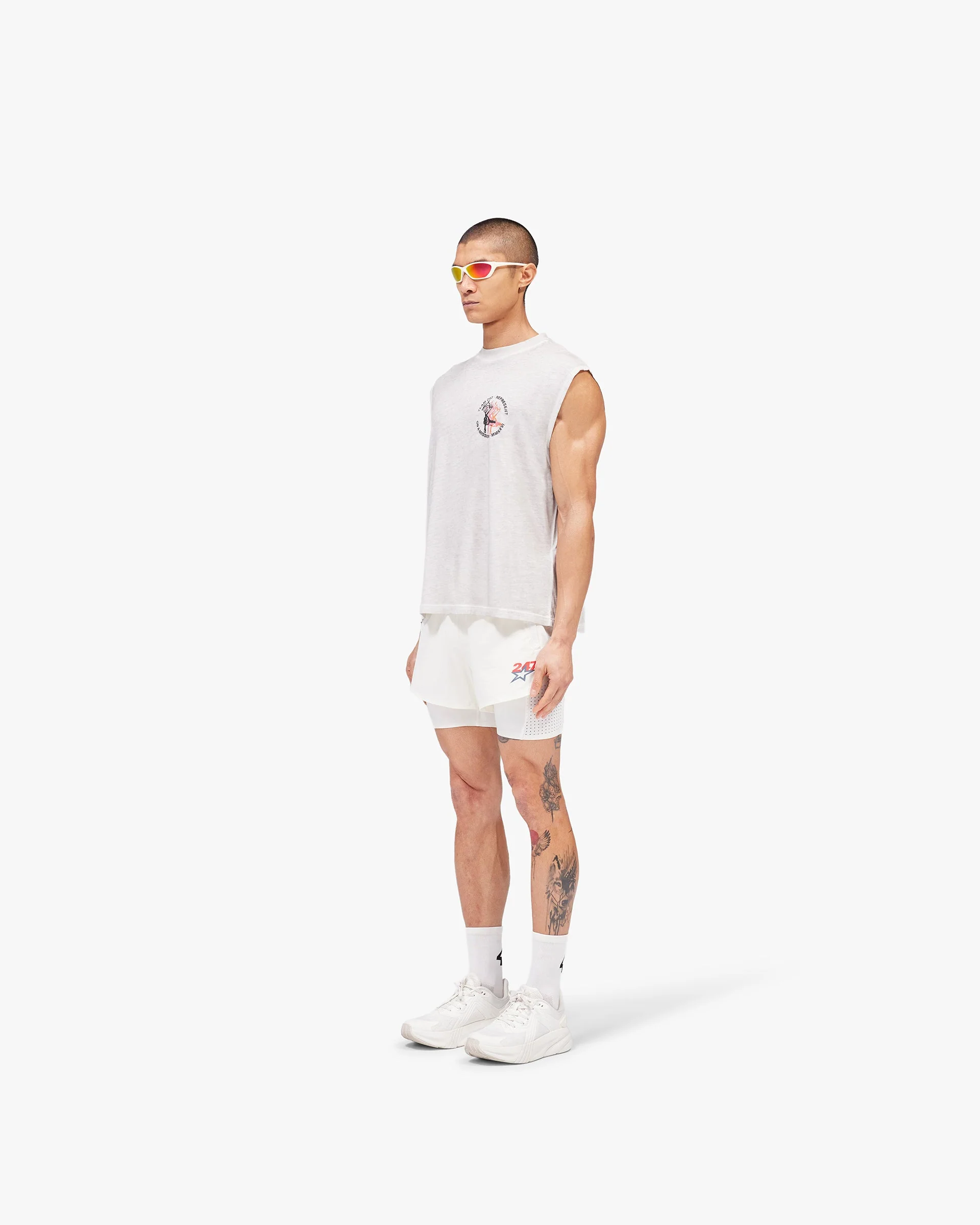 247 Torch Boxy Tank - Bleach Wash - Image 7