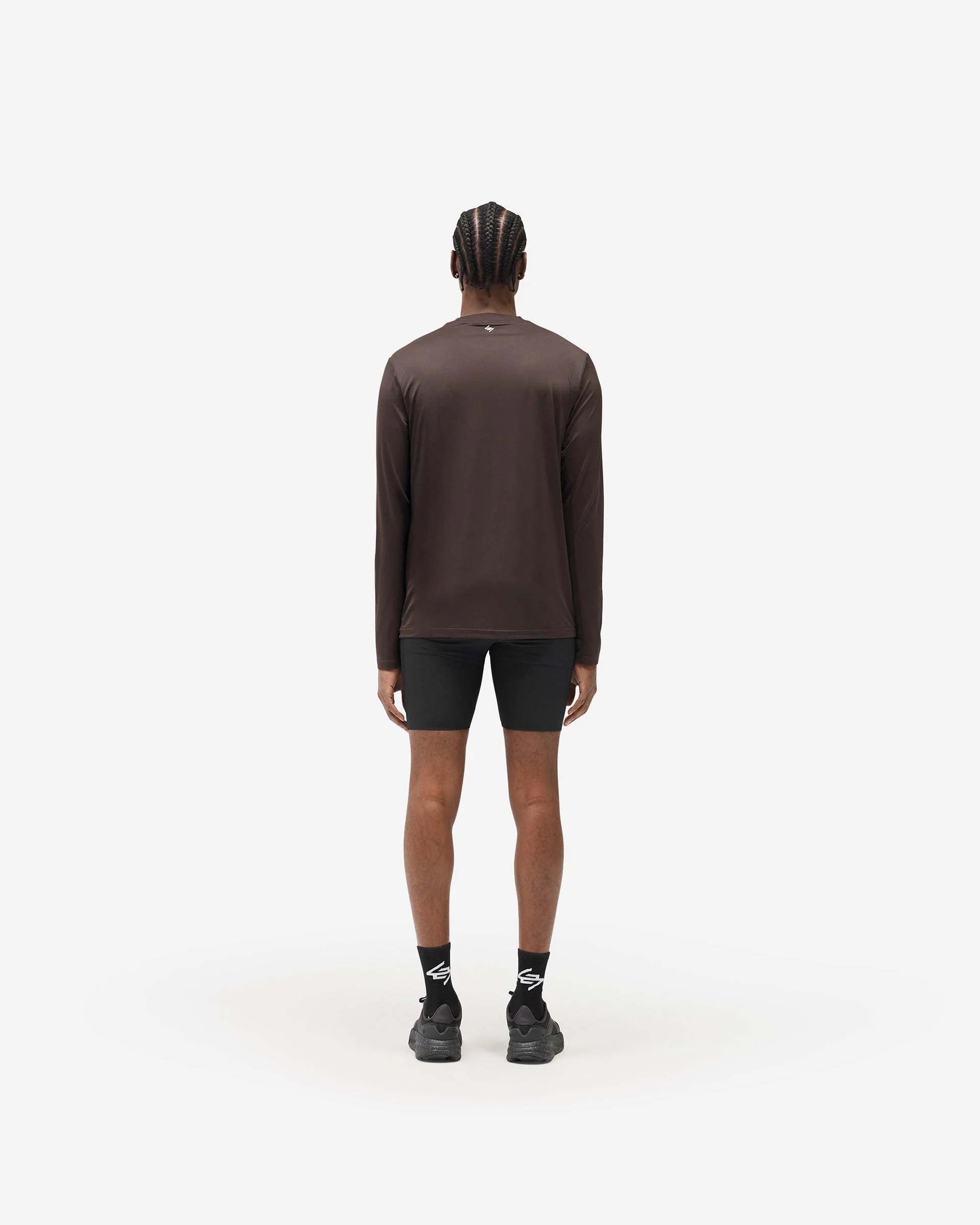 247 Trail Long Sleeve T-Shirt - Chocolate - Image 7