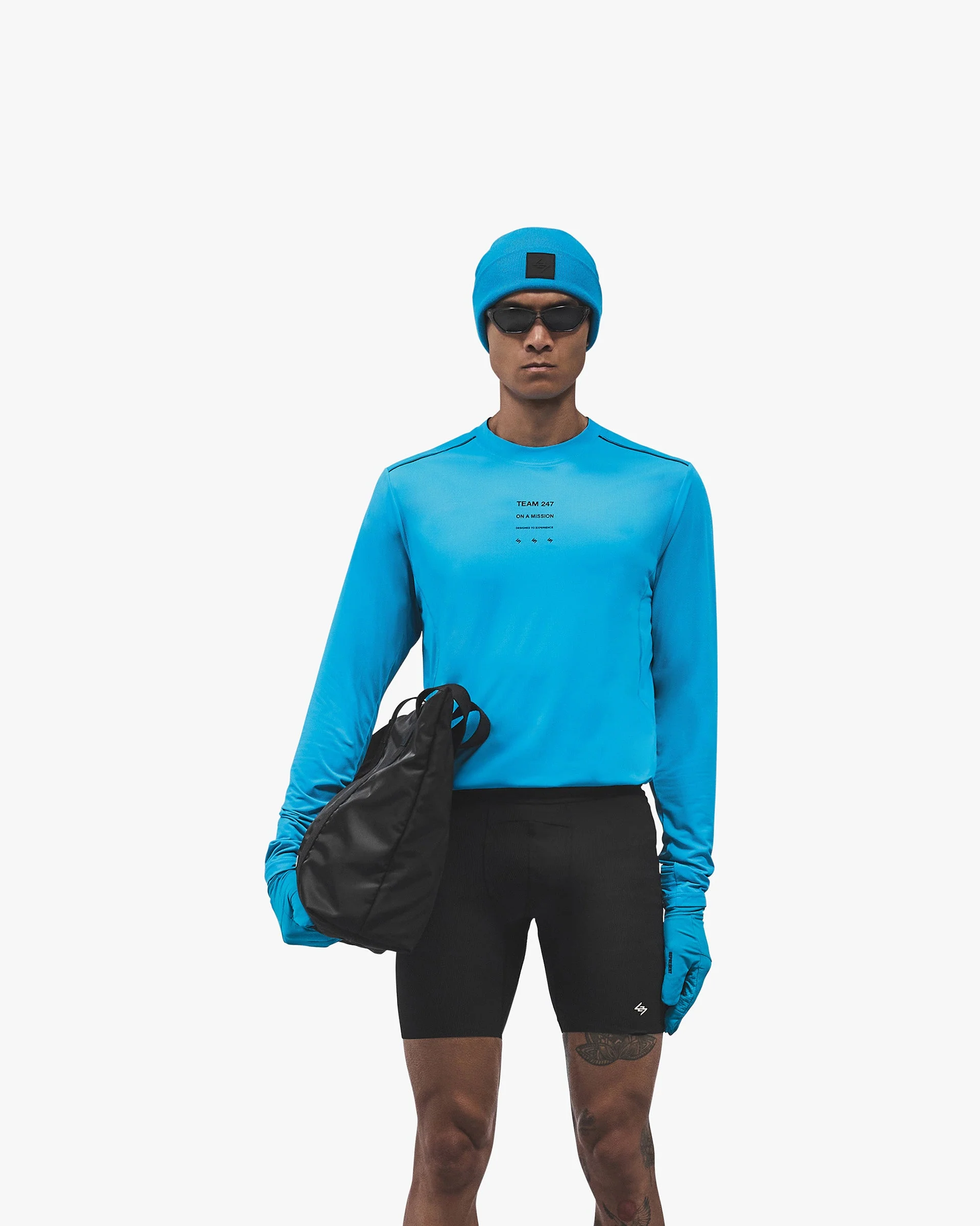 247 Trail Long Sleeve T-Shirt - Electric Blue - Image 3