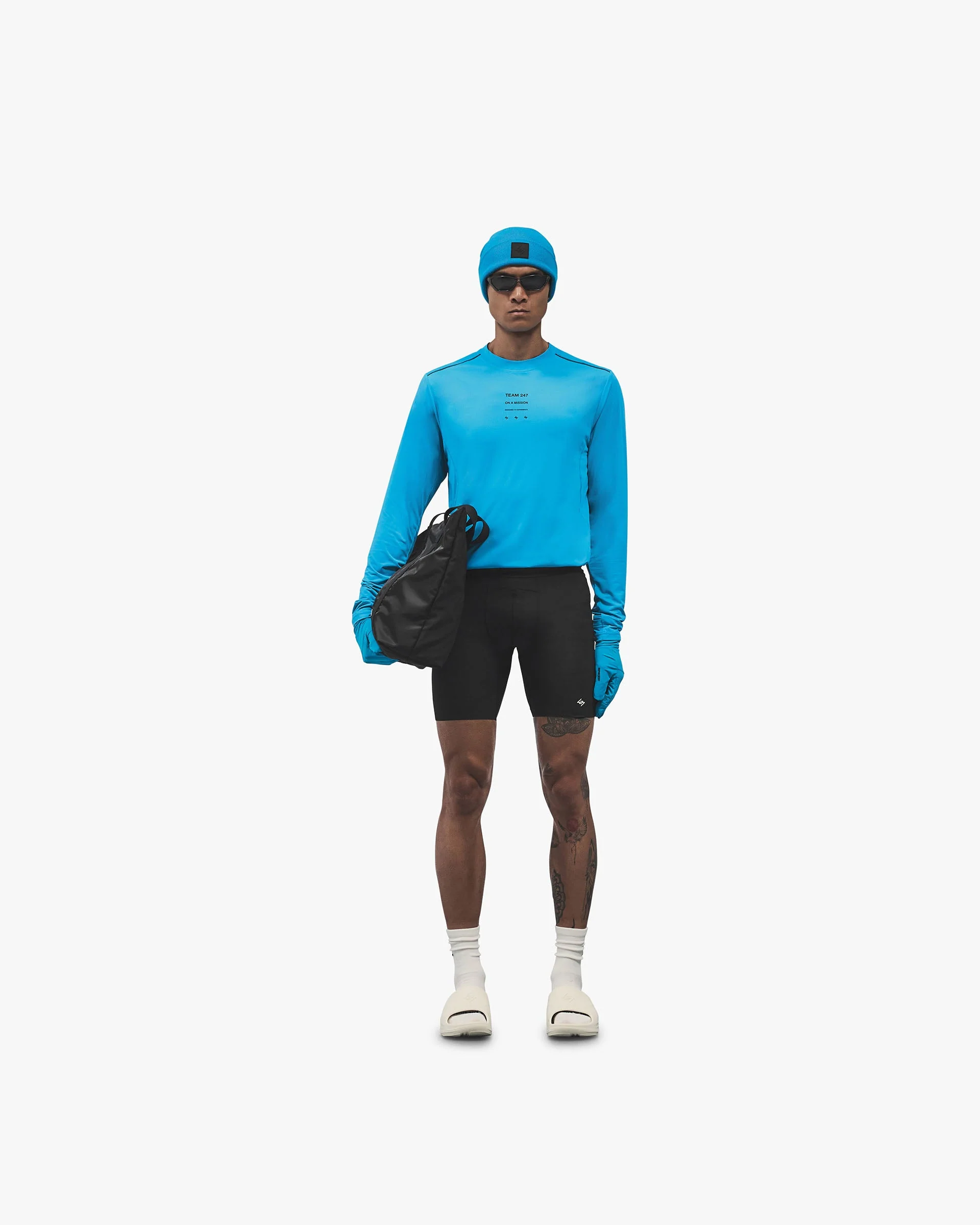 247 Trail Long Sleeve T-Shirt - Electric Blue - Image 5