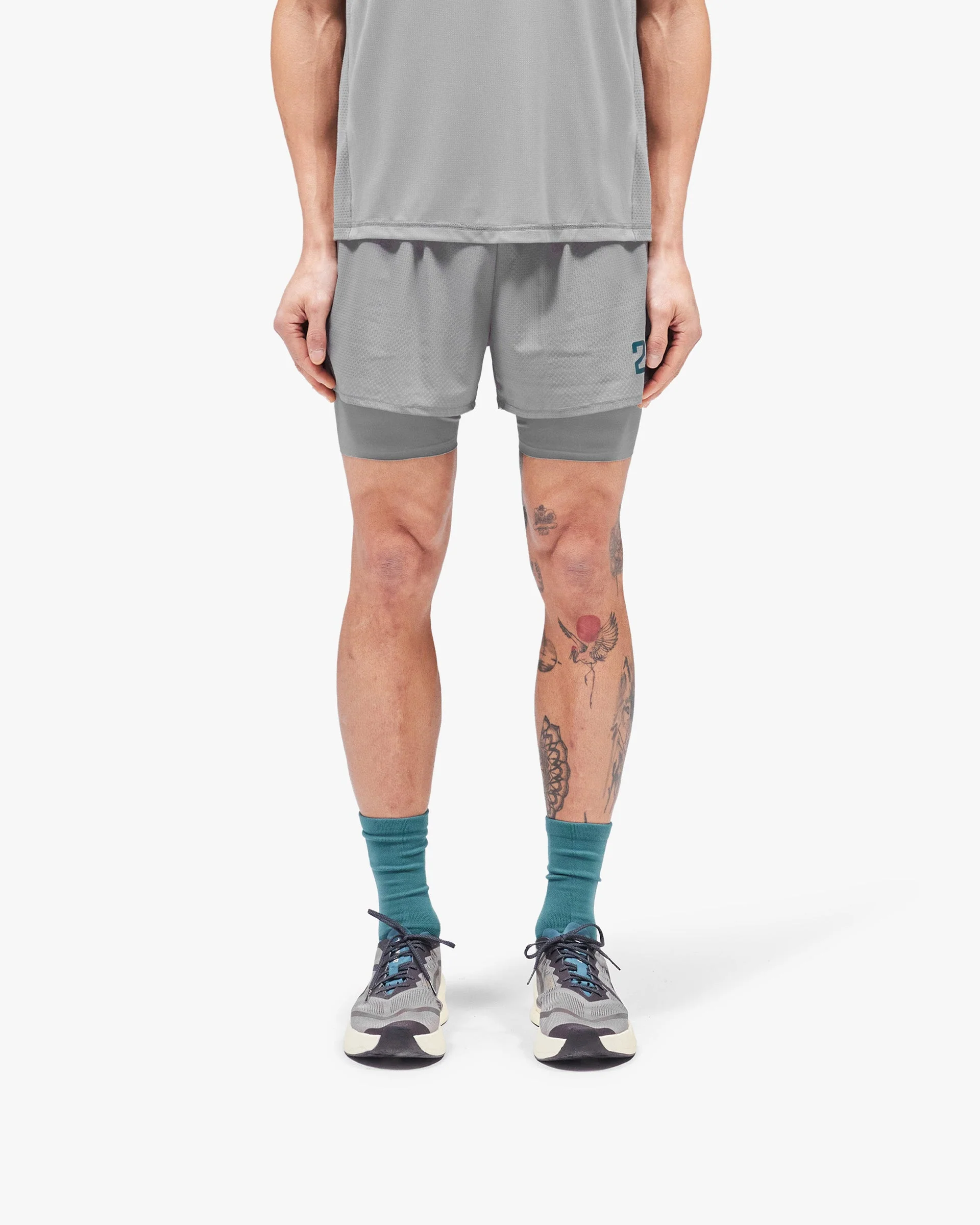 247 Trail Short - Graphite Grey - Image 3