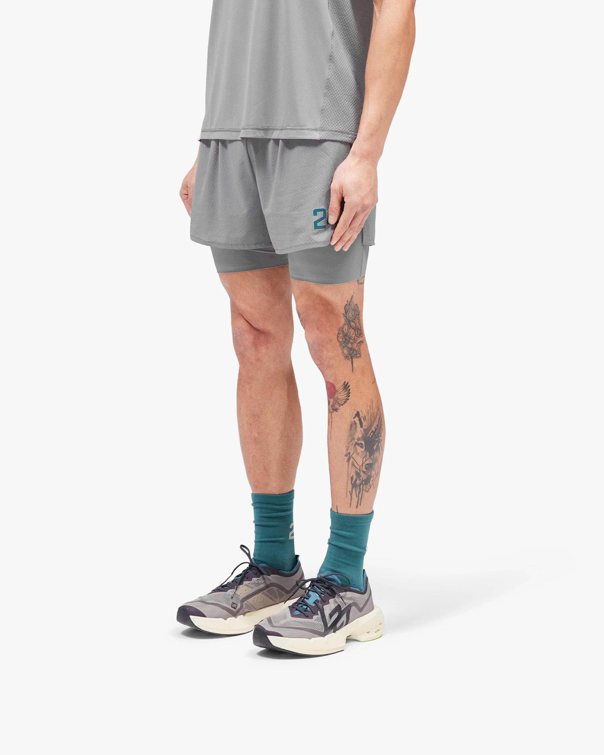 247 Trail Short - Graphite Grey - Image 4