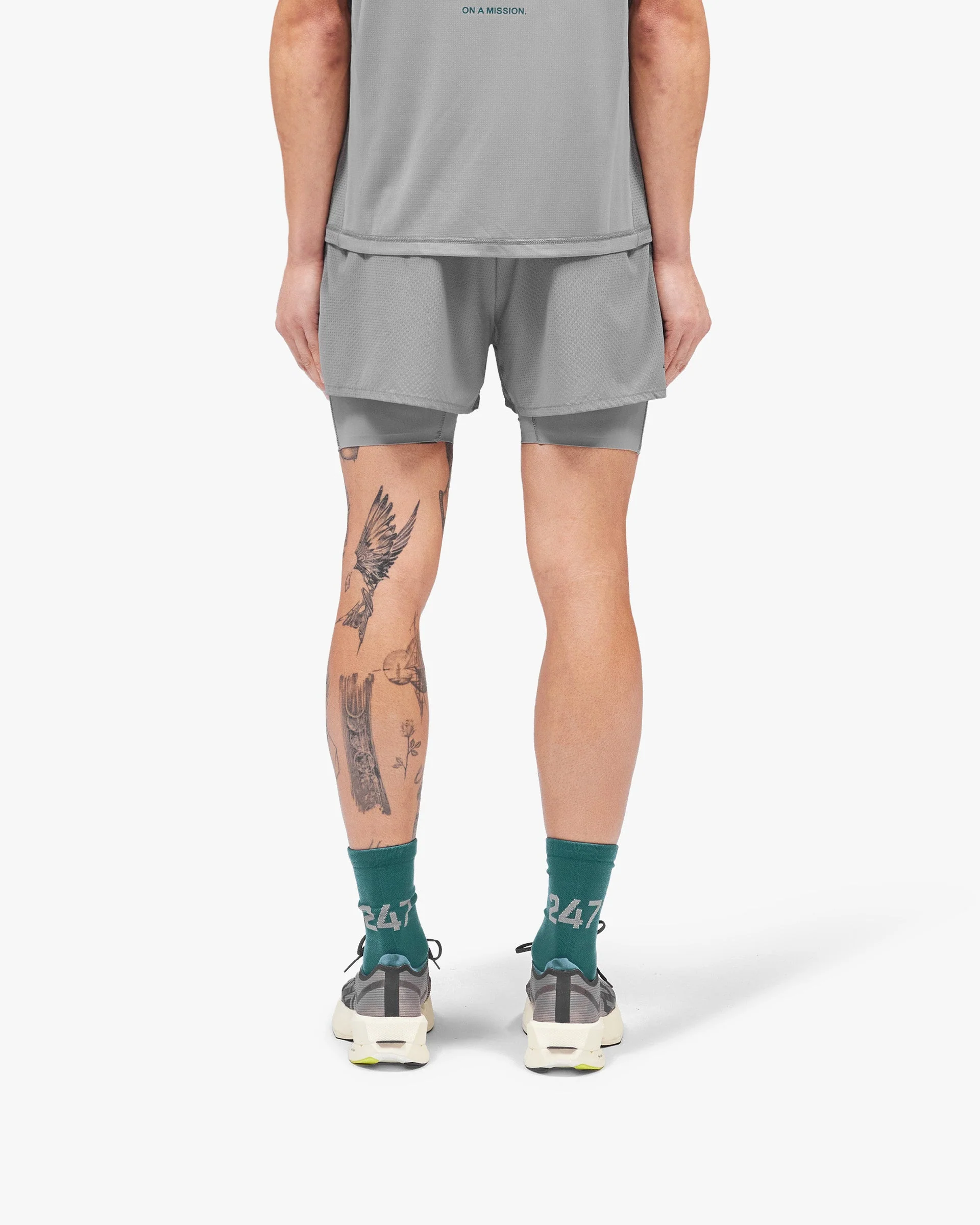 247 Trail Short - Graphite Grey - Image 5