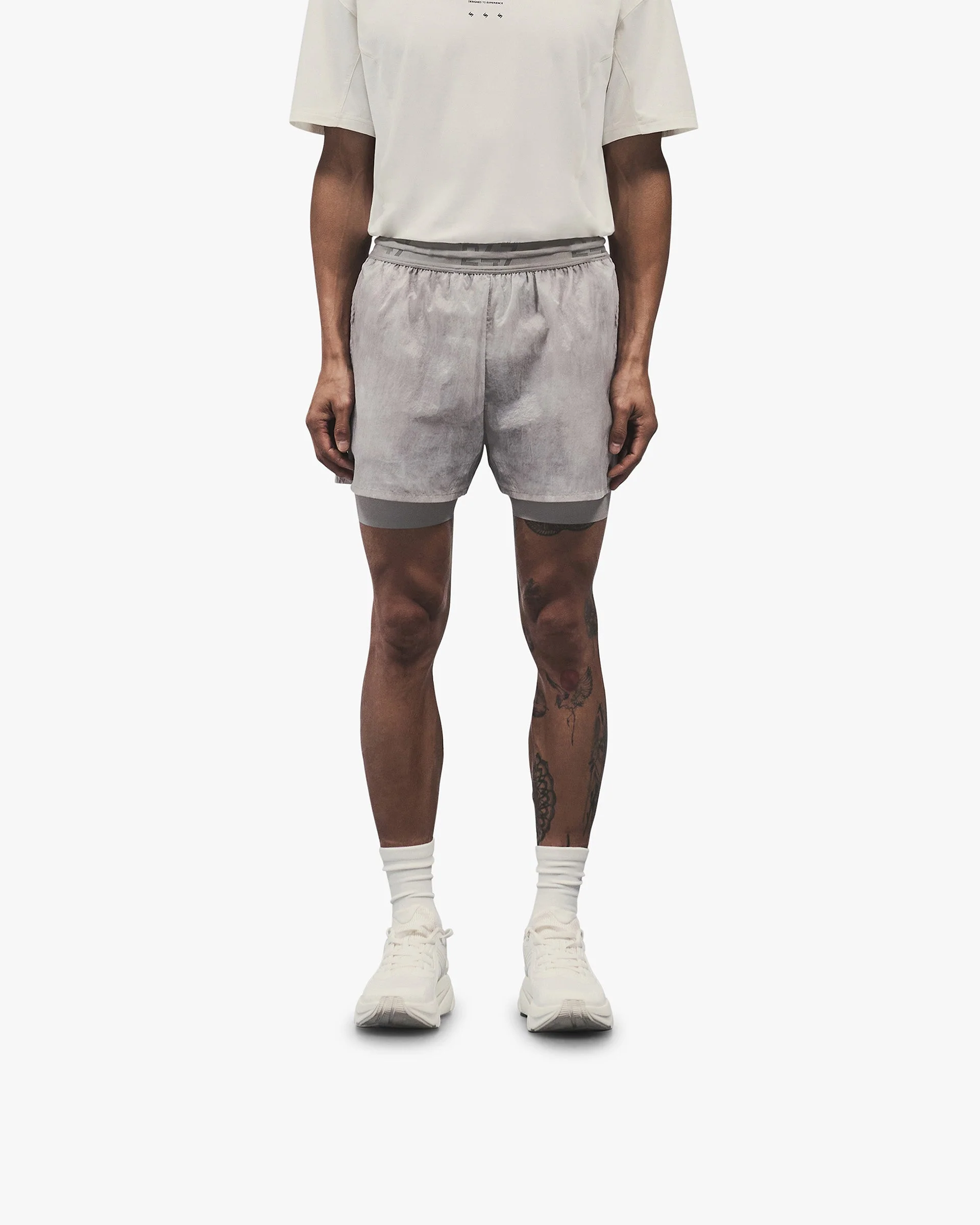 247 Trail Shorts - Chalk - Image 3