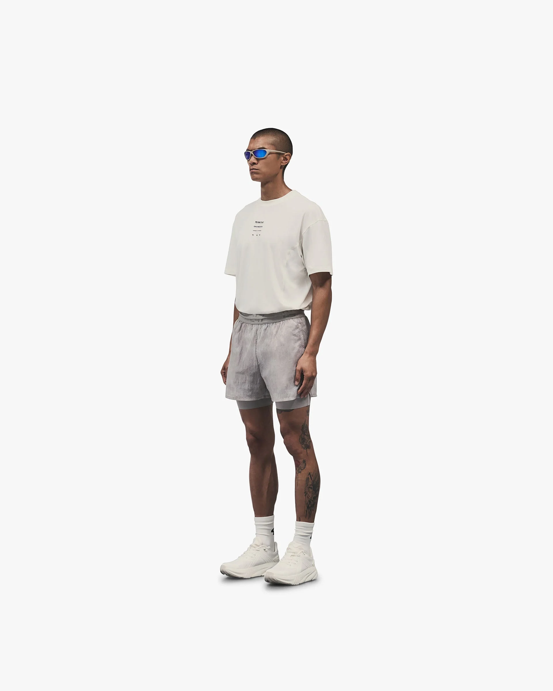 247 Trail Shorts - Chalk - Image 6