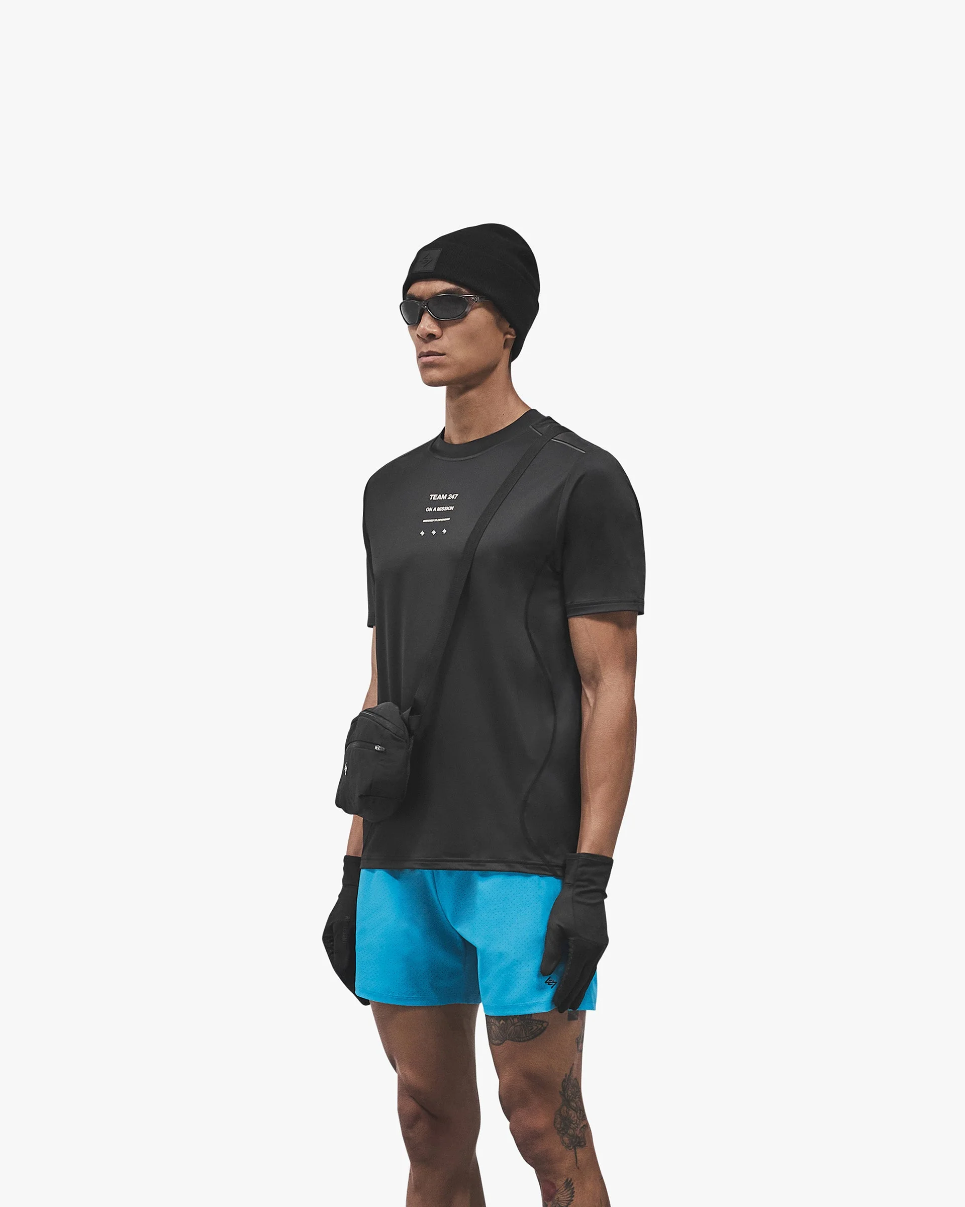 247 Trail T-Shirt - Black - Image 2