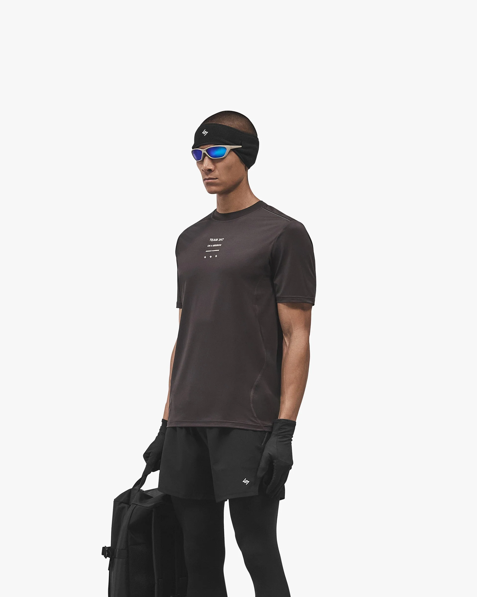 247 Trail T-Shirt - Chocolate - Image 2