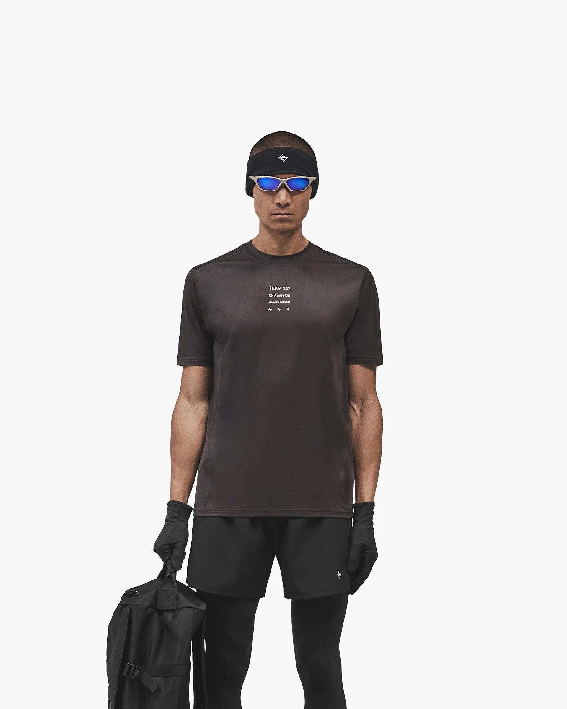 247 Trail T-Shirt - Chocolate - Image 3