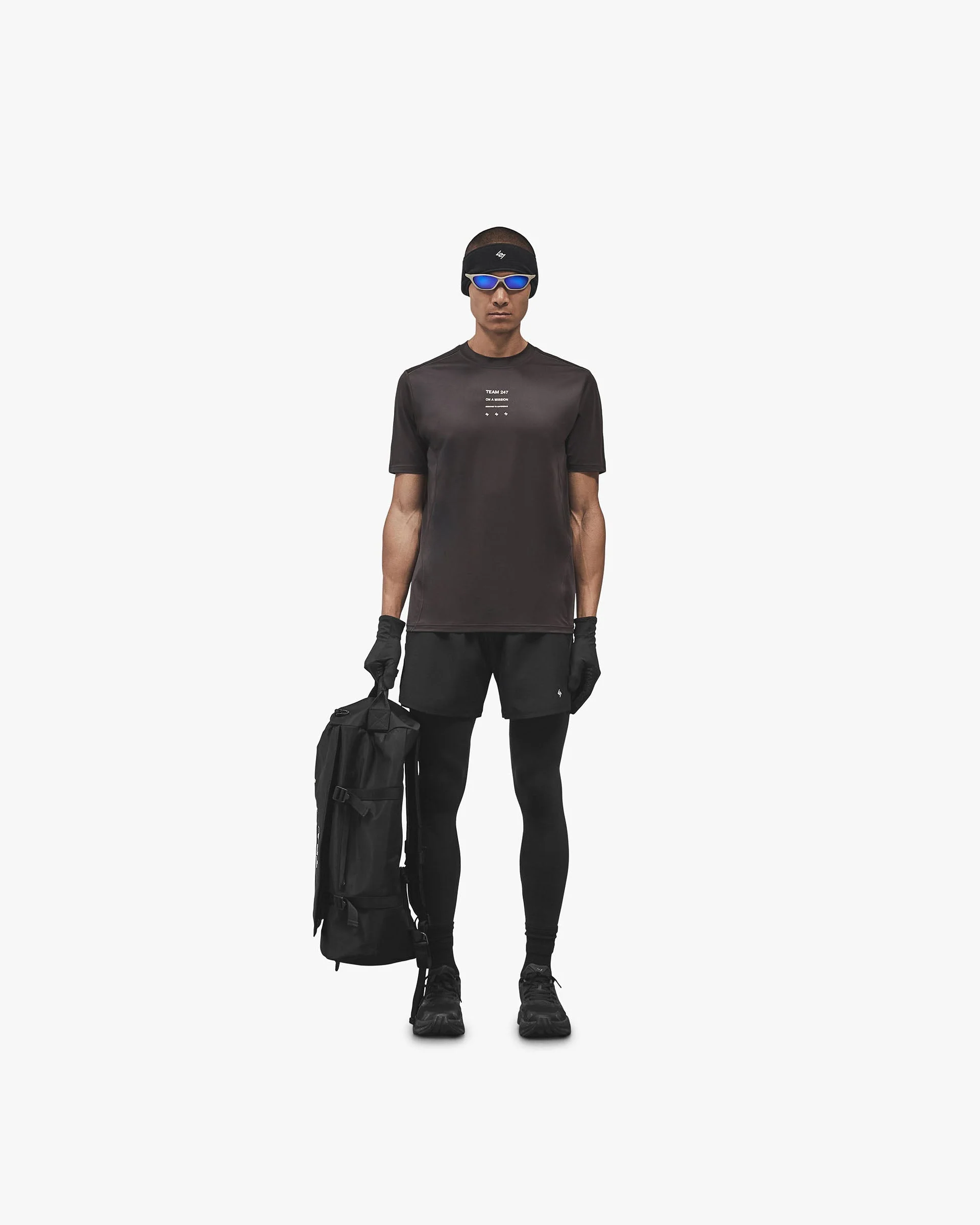 247 Trail T-Shirt - Chocolate - Image 5