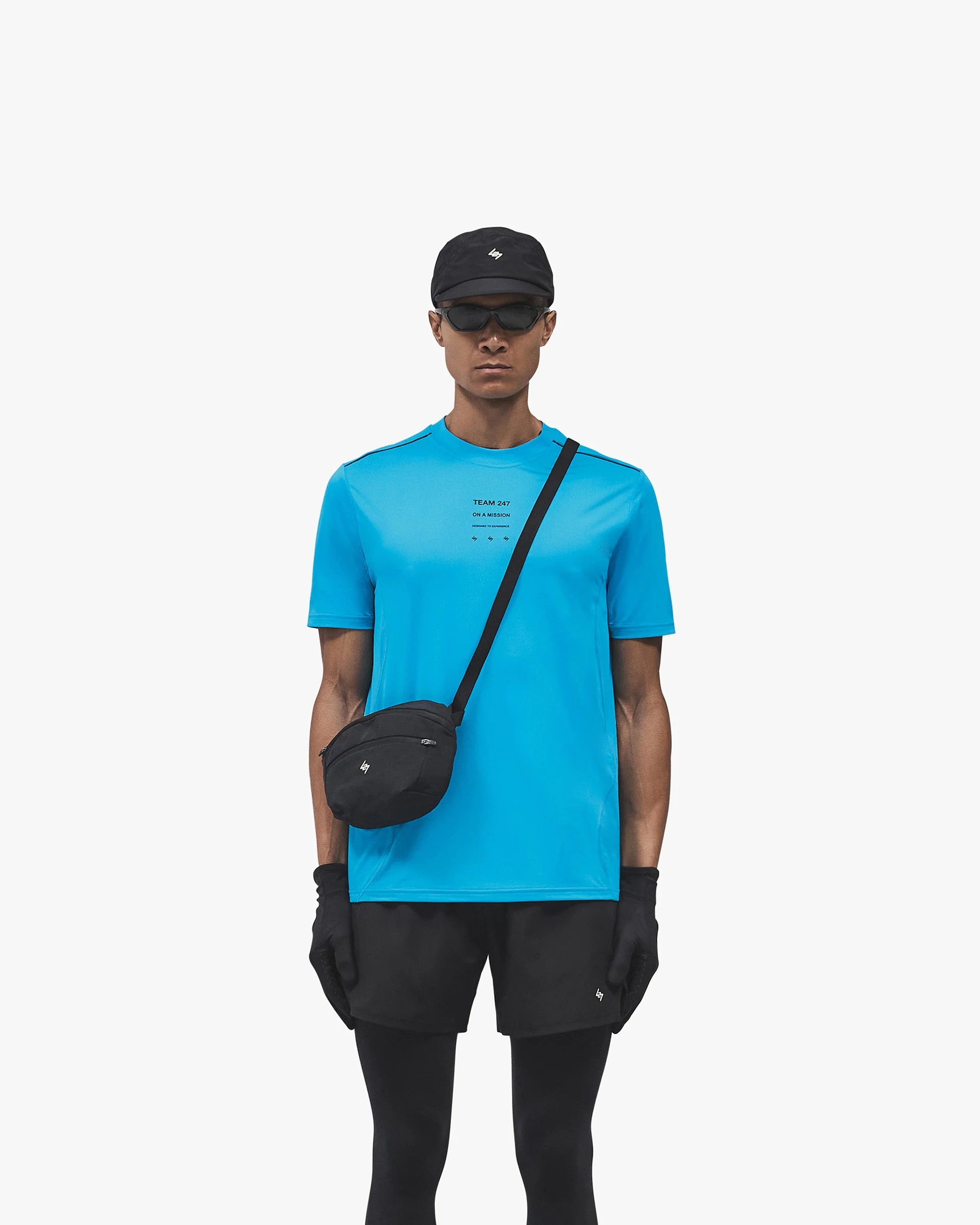 247 Trail T-Shirt - Electric Blue - Image 3