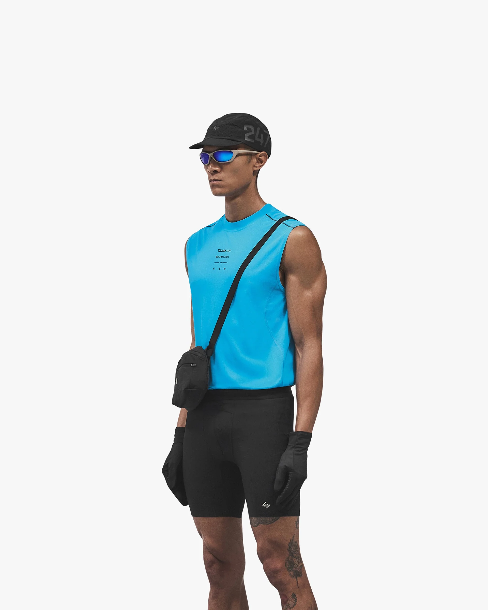 247 Trail Tank - Electric Blue - Image 2