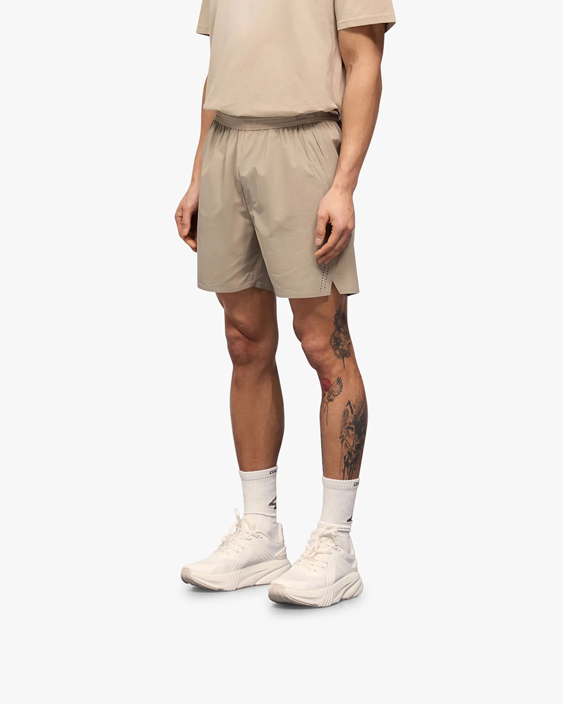 247 Training Shorts - Pebble - Image 2