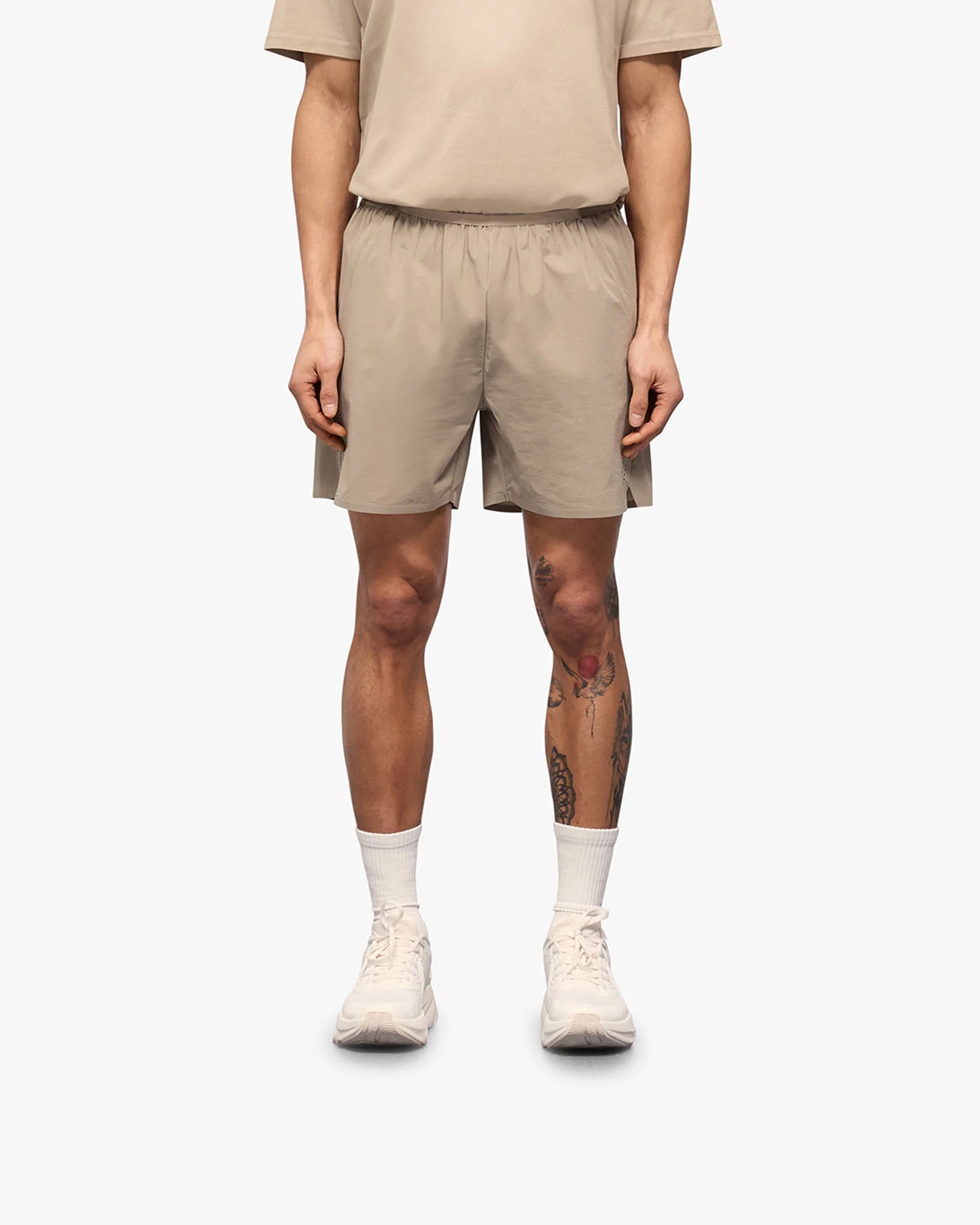 247 Training Shorts - Pebble - Image 3