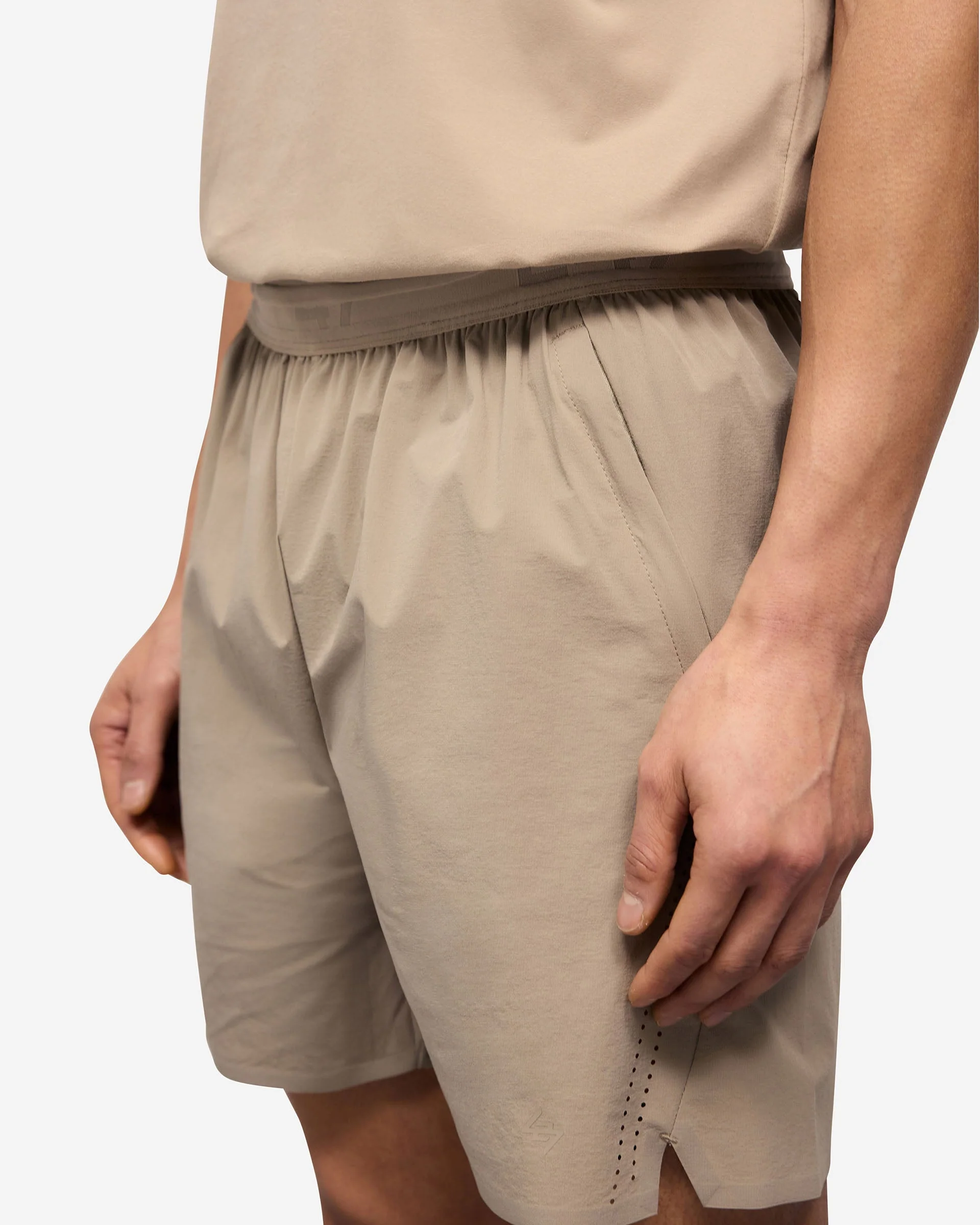247 Training Shorts - Pebble - Image 5