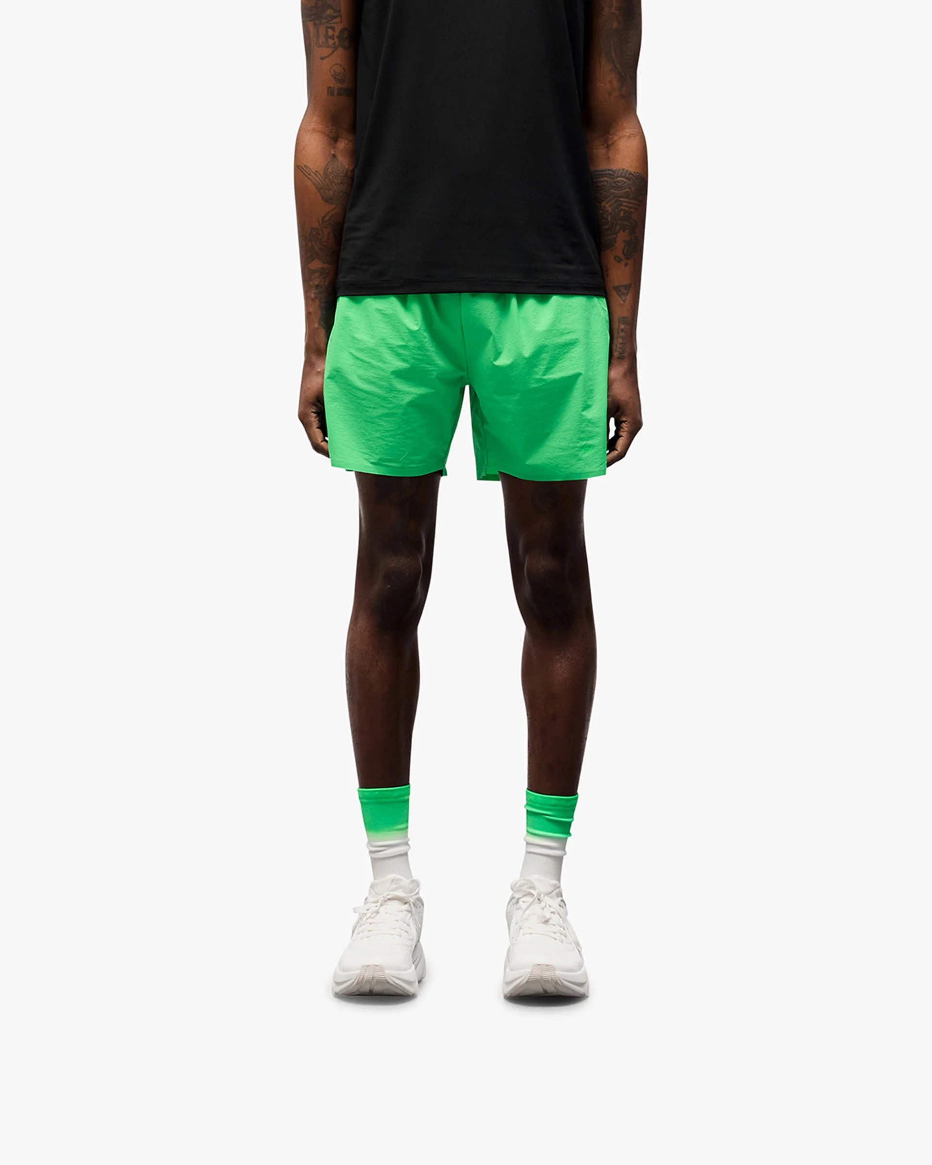 247 Training Shorts - Speed Green - Image 3