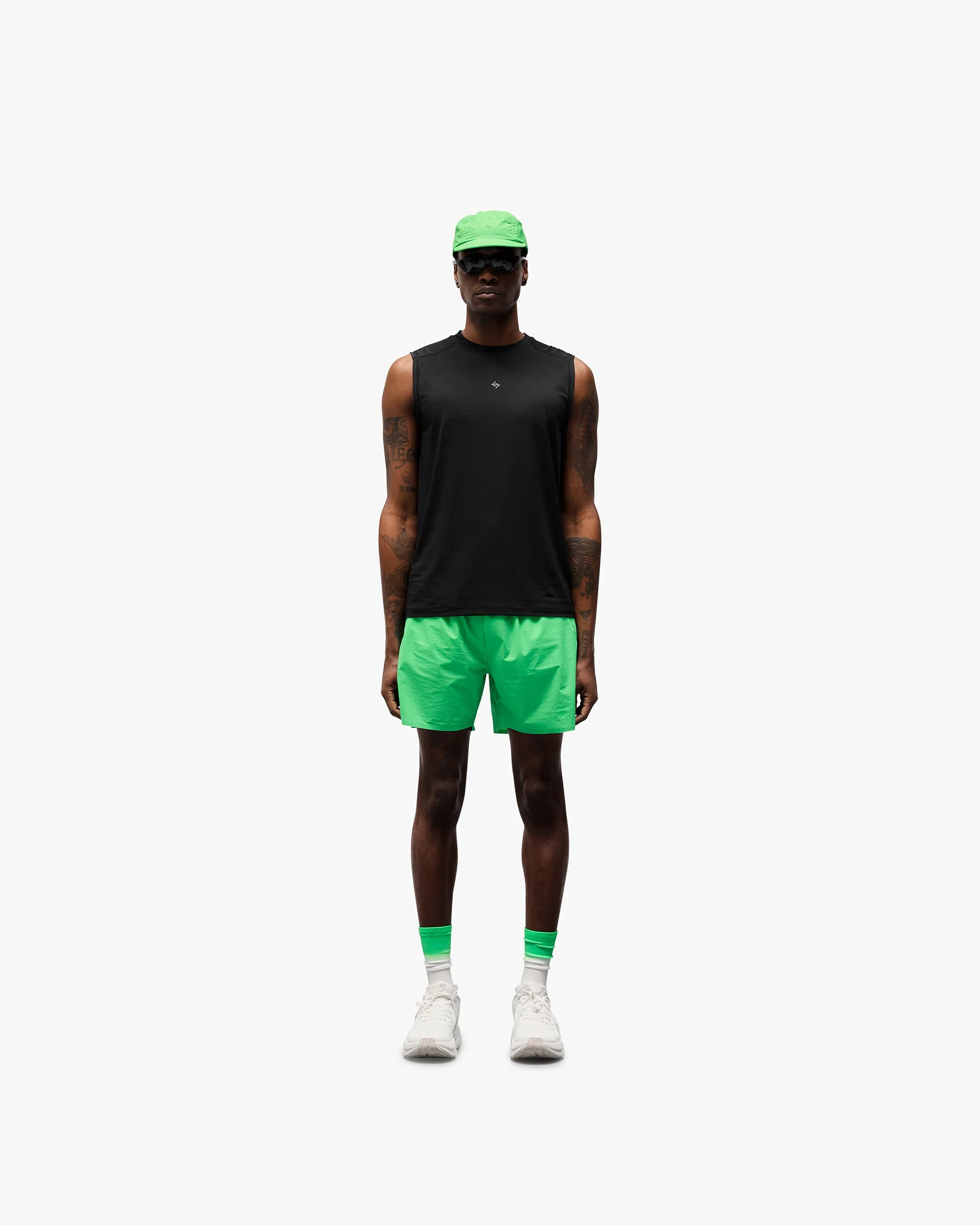 247 Training Shorts - Speed Green - Image 5