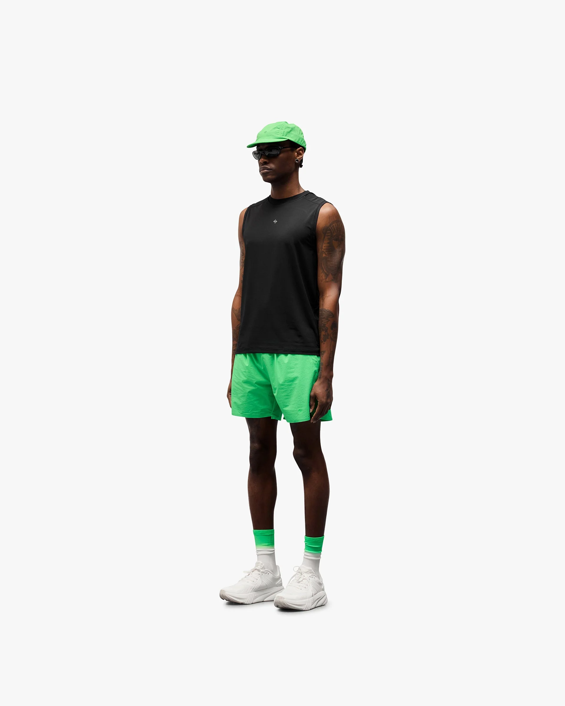 247 Training Shorts - Speed Green - Image 6