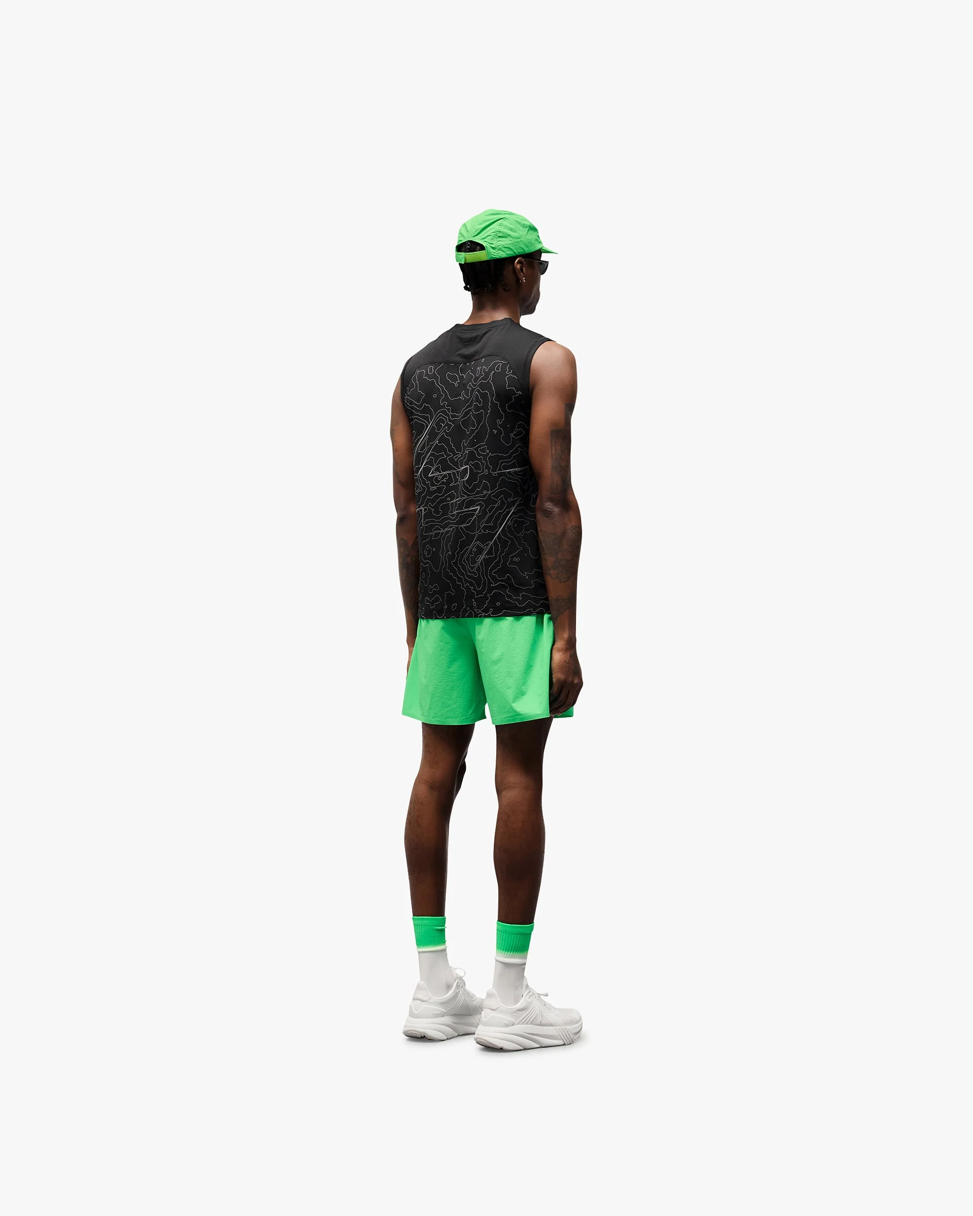 247 Training Shorts - Speed Green - Image 7