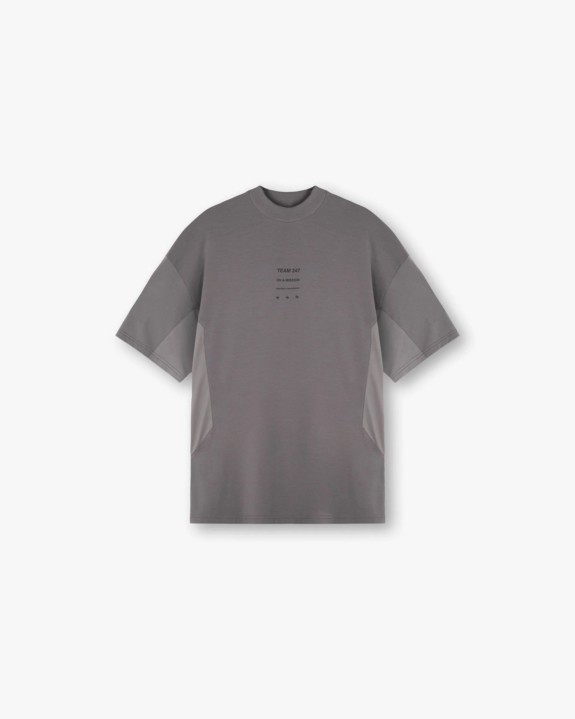 247 Uprising Oversized T-Shirt - Steel