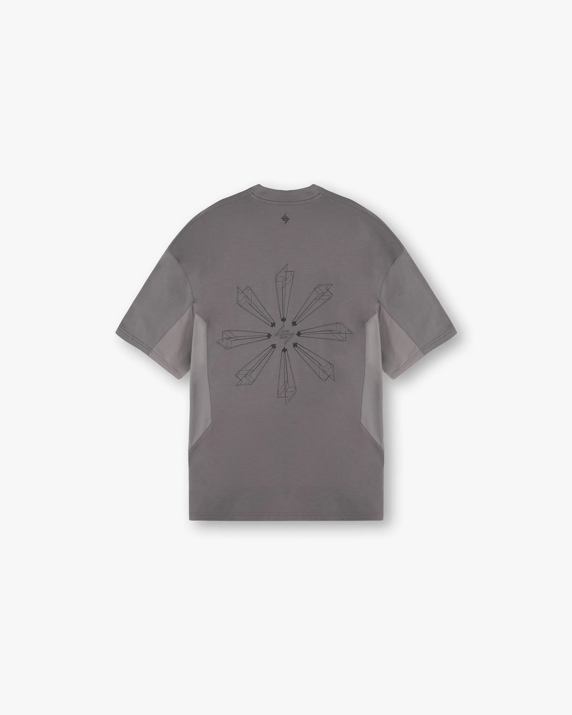 247 Uprising Oversized T-Shirt - Steel - Image 2