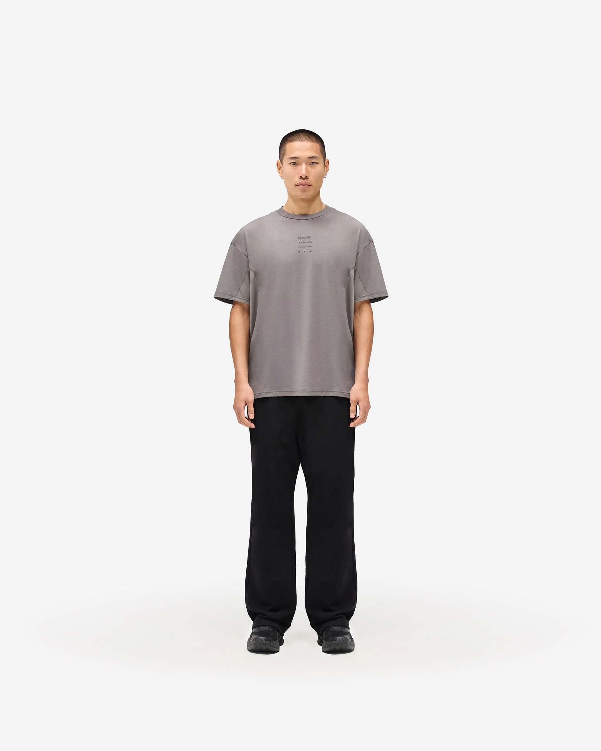 247 Uprising Oversized T-Shirt - Steel - Image 6