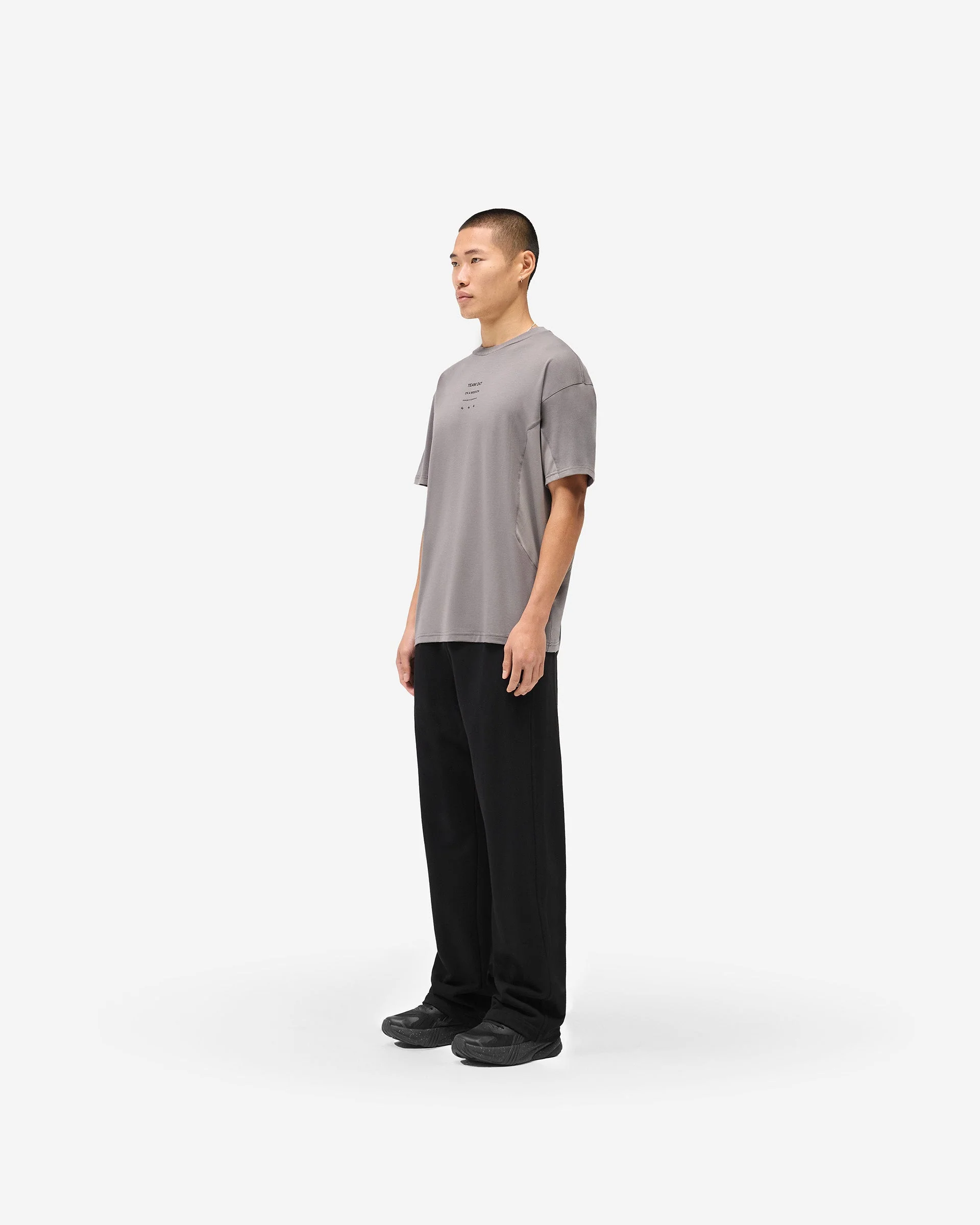 247 Uprising Oversized T-Shirt - Steel - Image 7