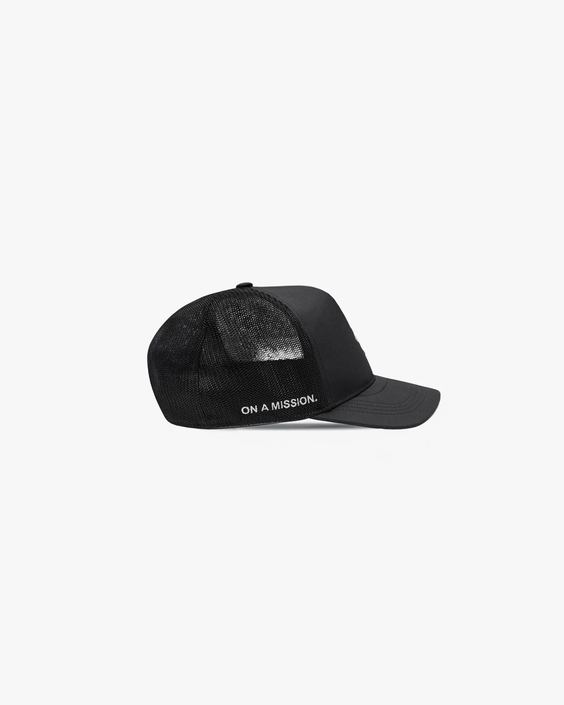 247 x 47 Logo Trucker Cap - Jet Black - Image 2