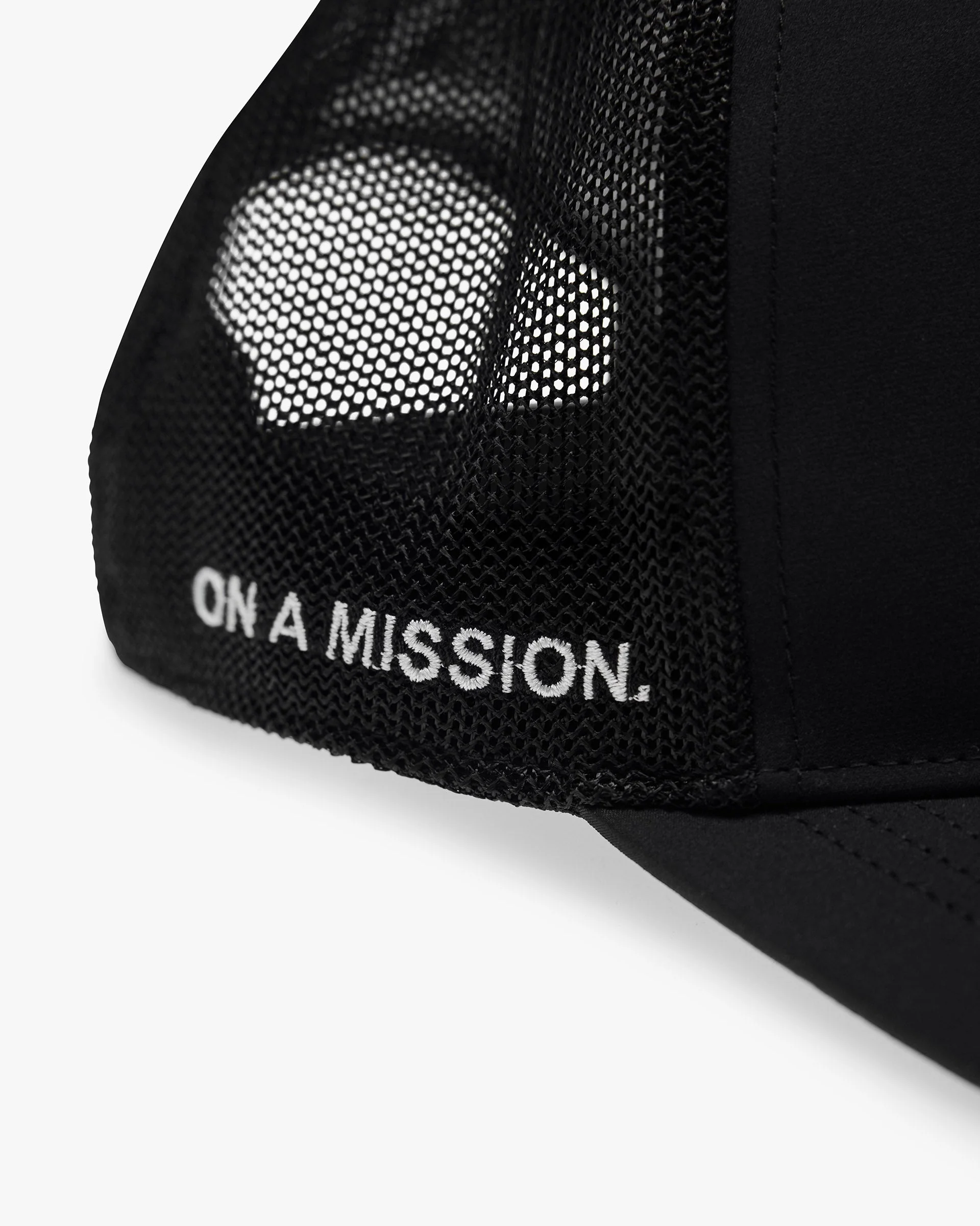 247 x 47 Logo Trucker Cap - Jet Black - Image 7