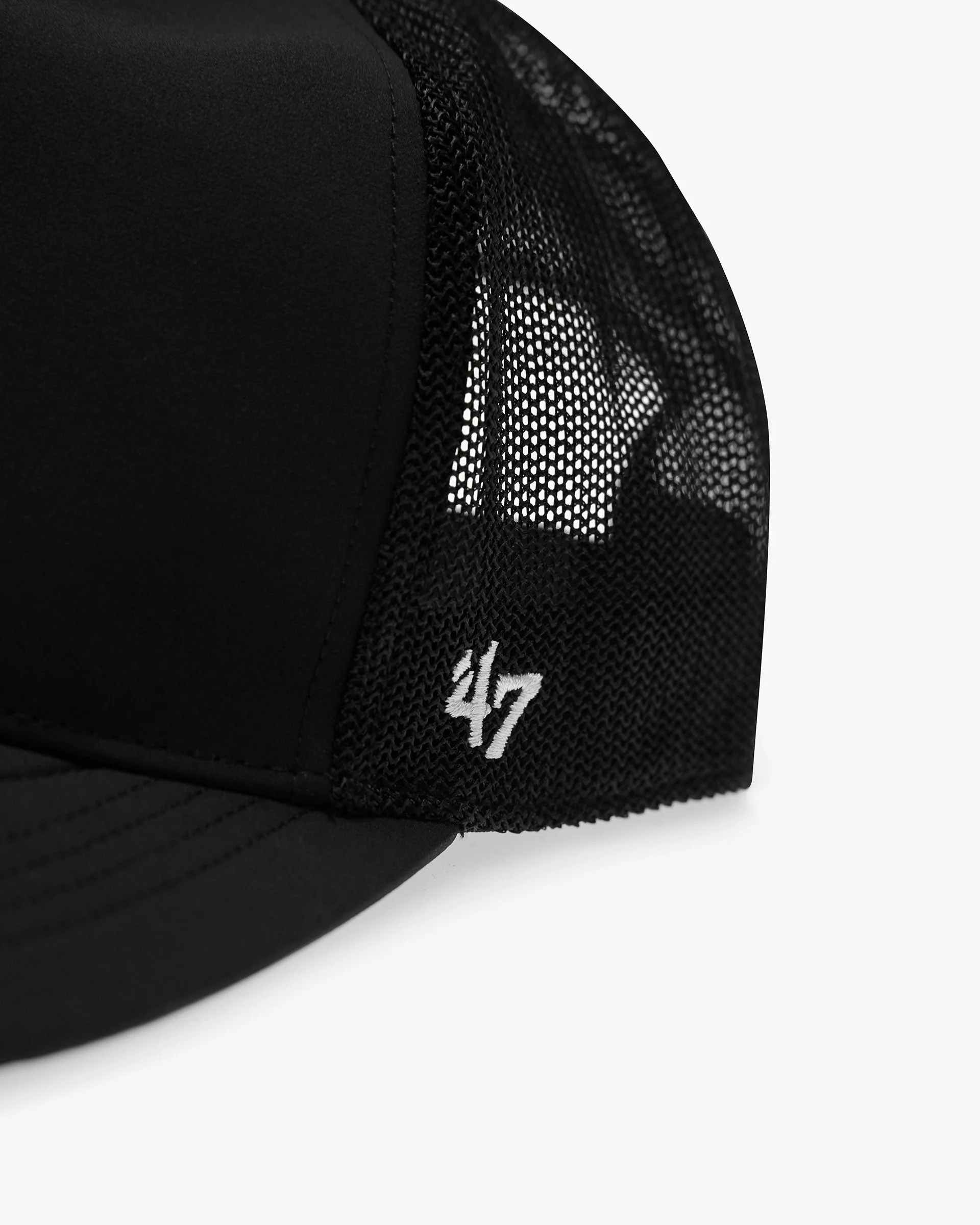 247 x 47 Logo Trucker Cap - Jet Black - Image 8