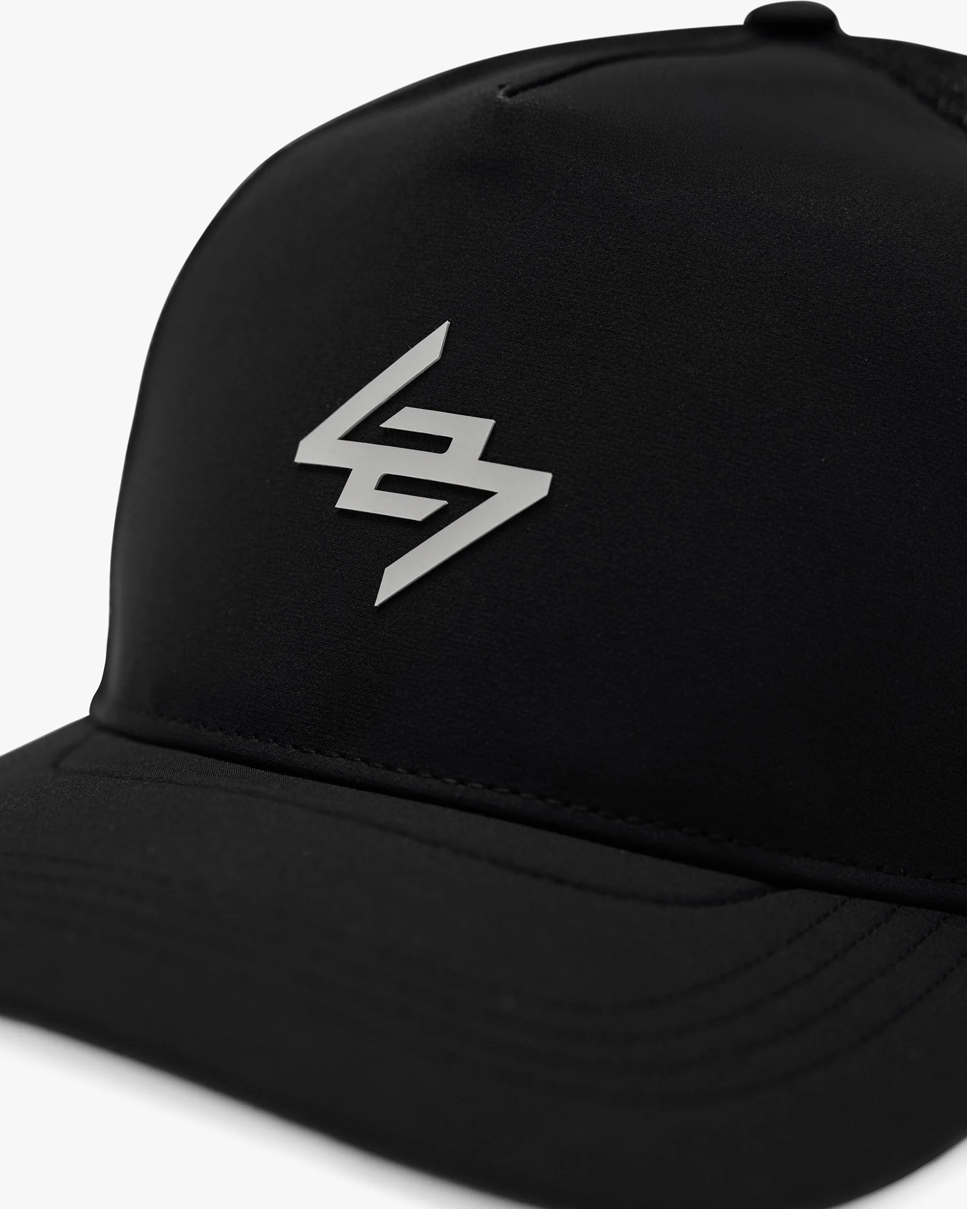 247 x 47 Logo Trucker Cap - Jet Black - Image 9