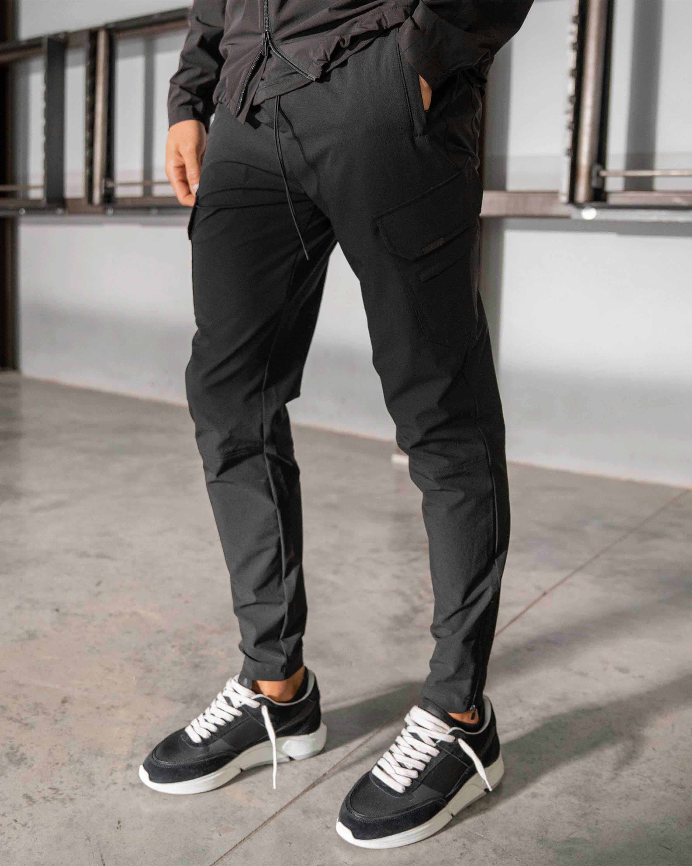 247 Zip Pant - Black - Image 2