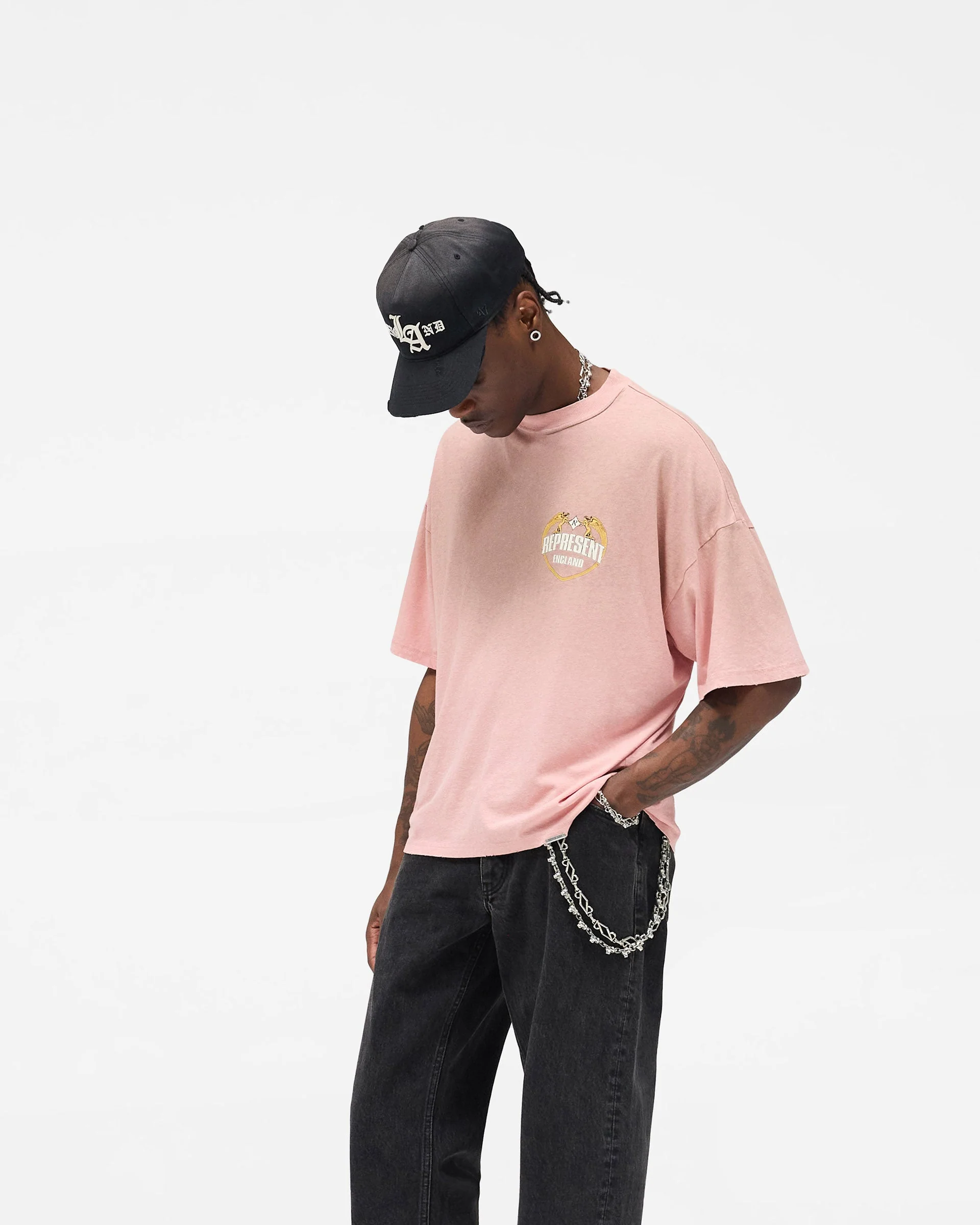 Angel Border T-Shirt - Quartz - Image 4