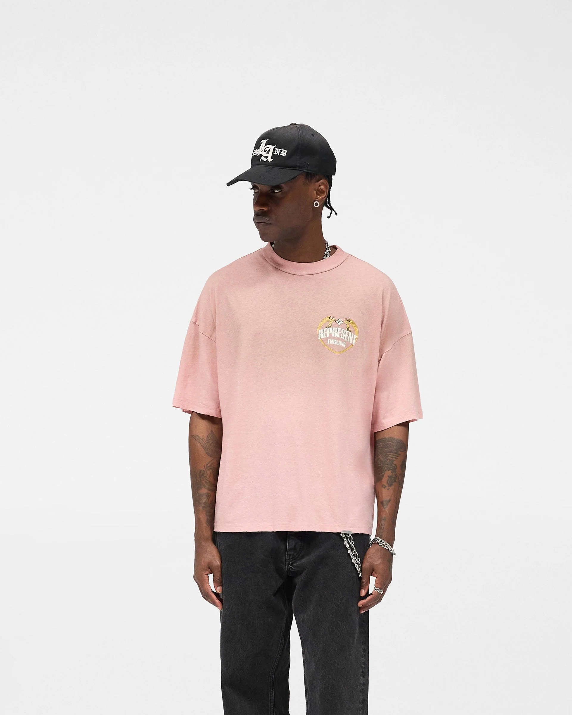 Angel Border T-Shirt - Quartz - Image 5