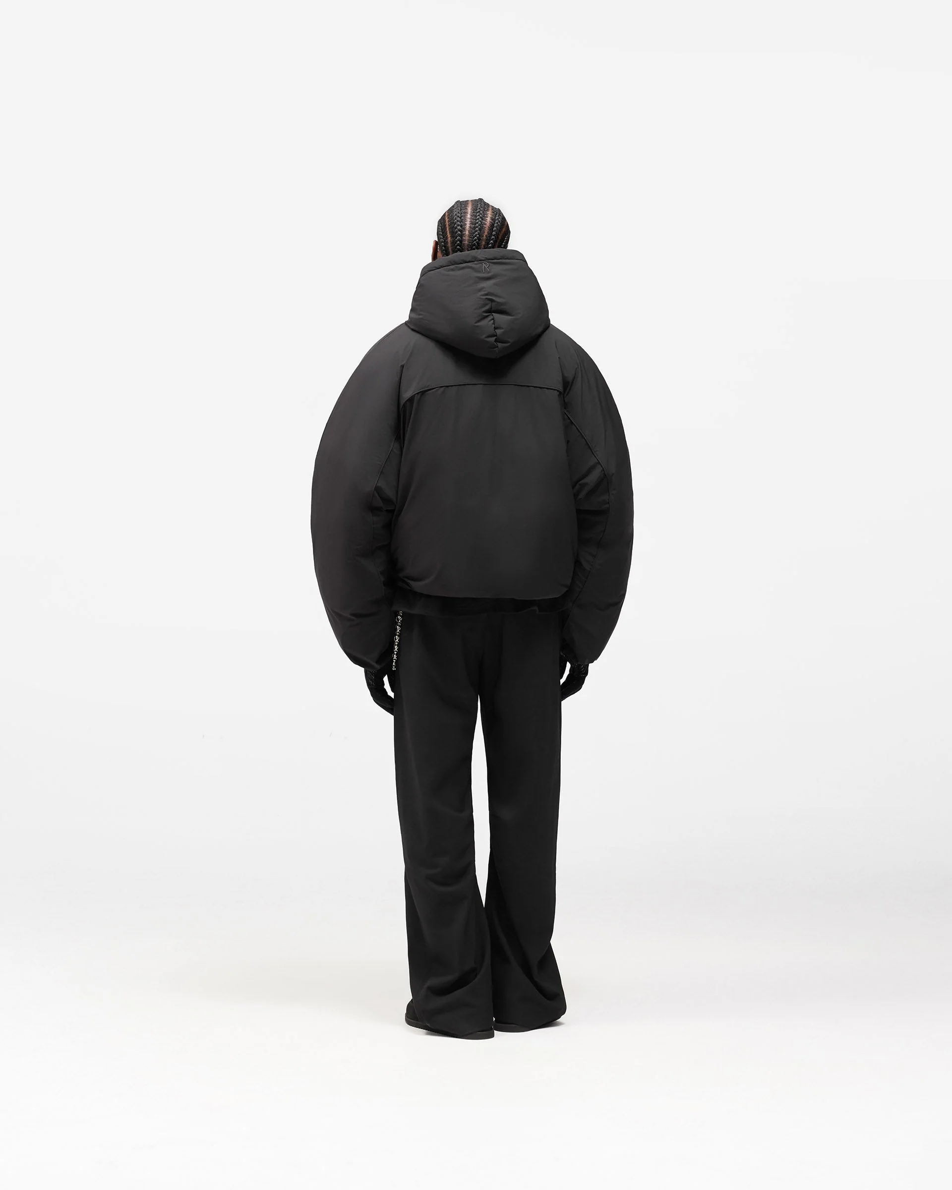 Arch Pullover Puffer - Jet Black - Image 10