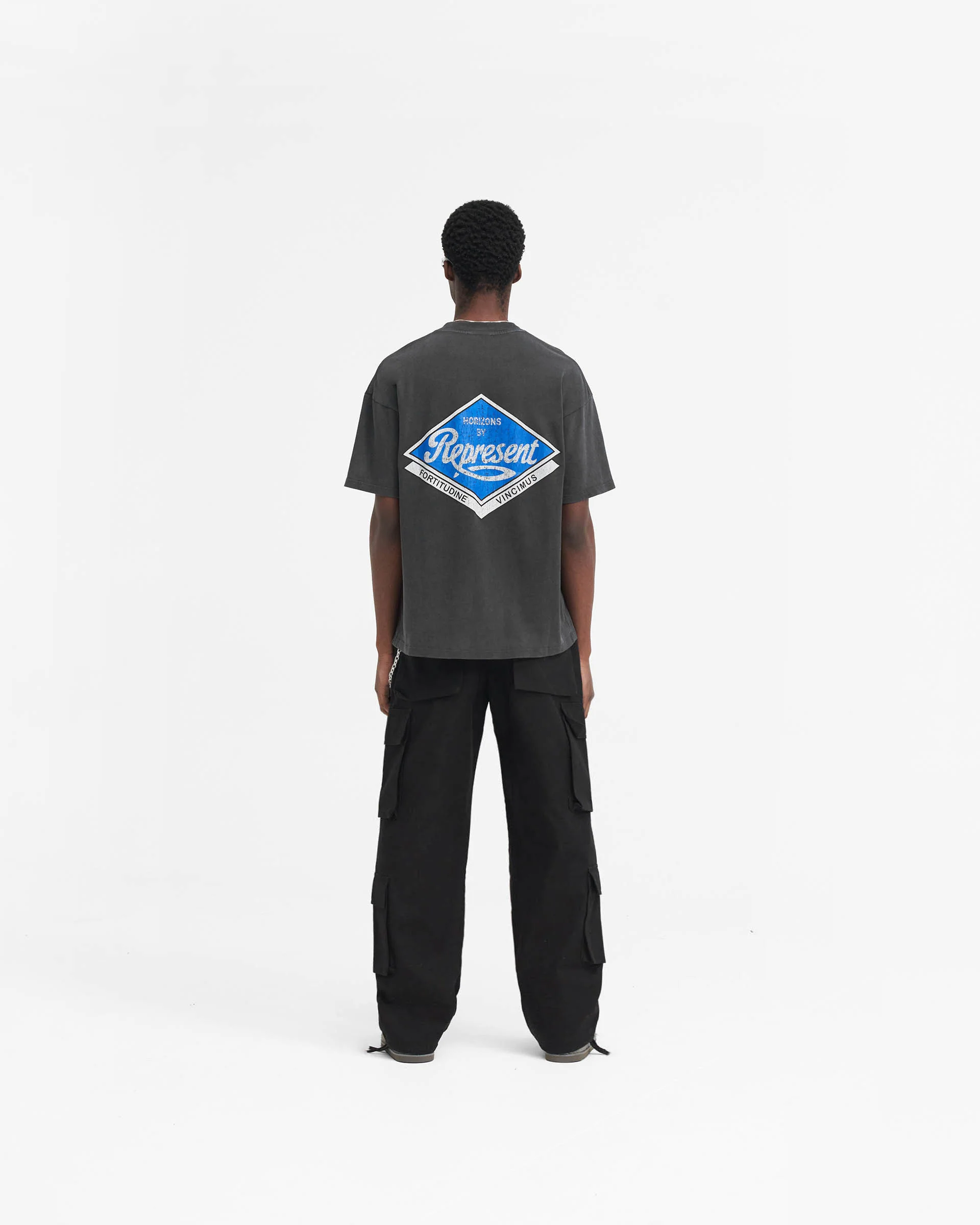 Baggy Cargo Pant - Black - Image 7
