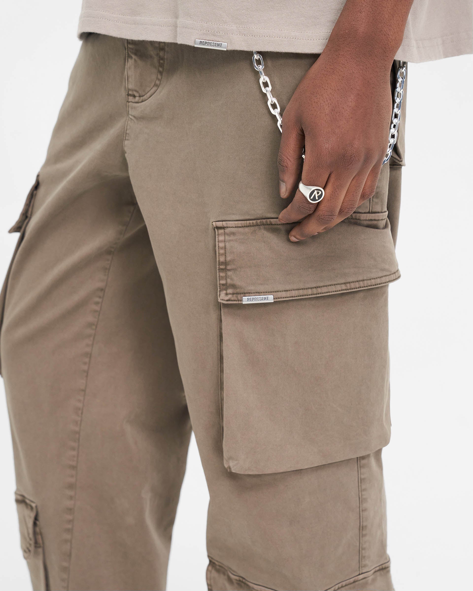Baggy Cargo Pant - Dawn - Image 5