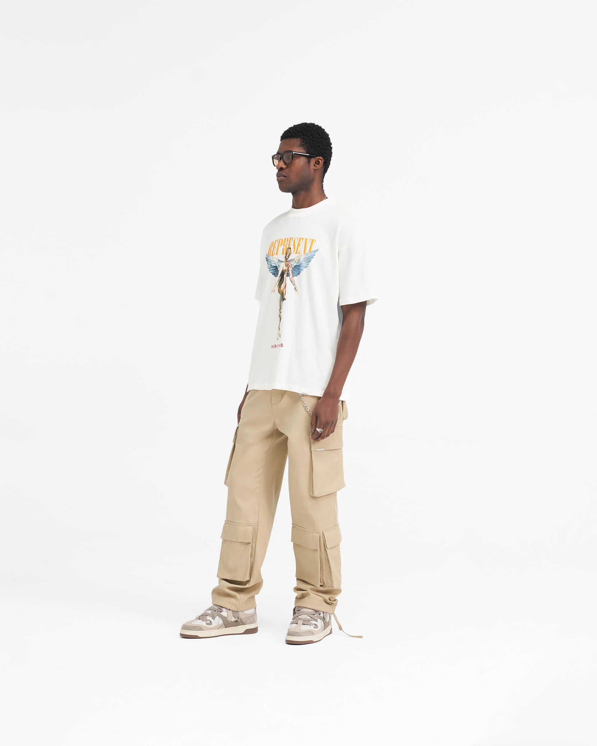 Baggy Cargo Pant - Sandstone - Image 8