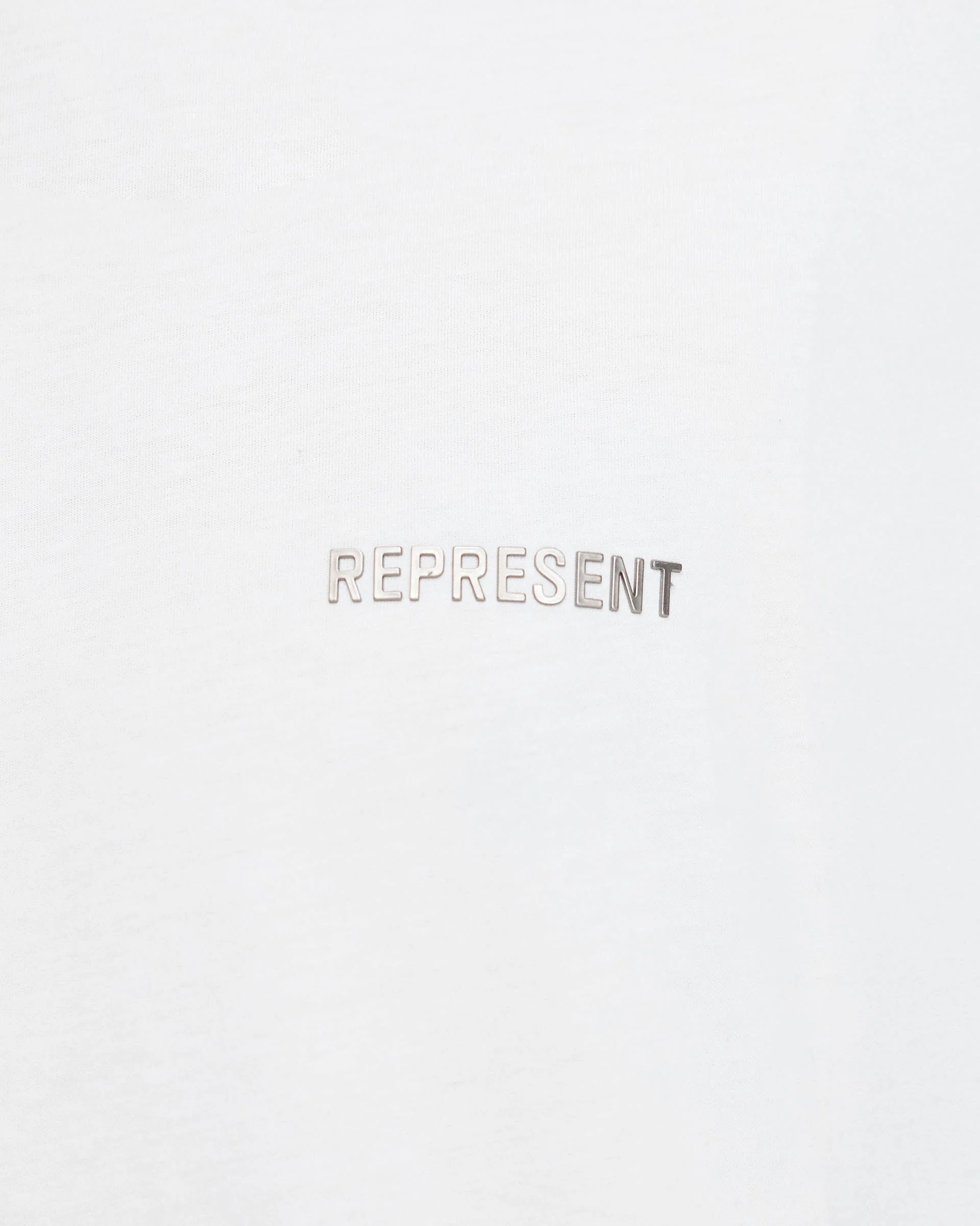 Block Logo T-Shirt - Flat White - Image 5