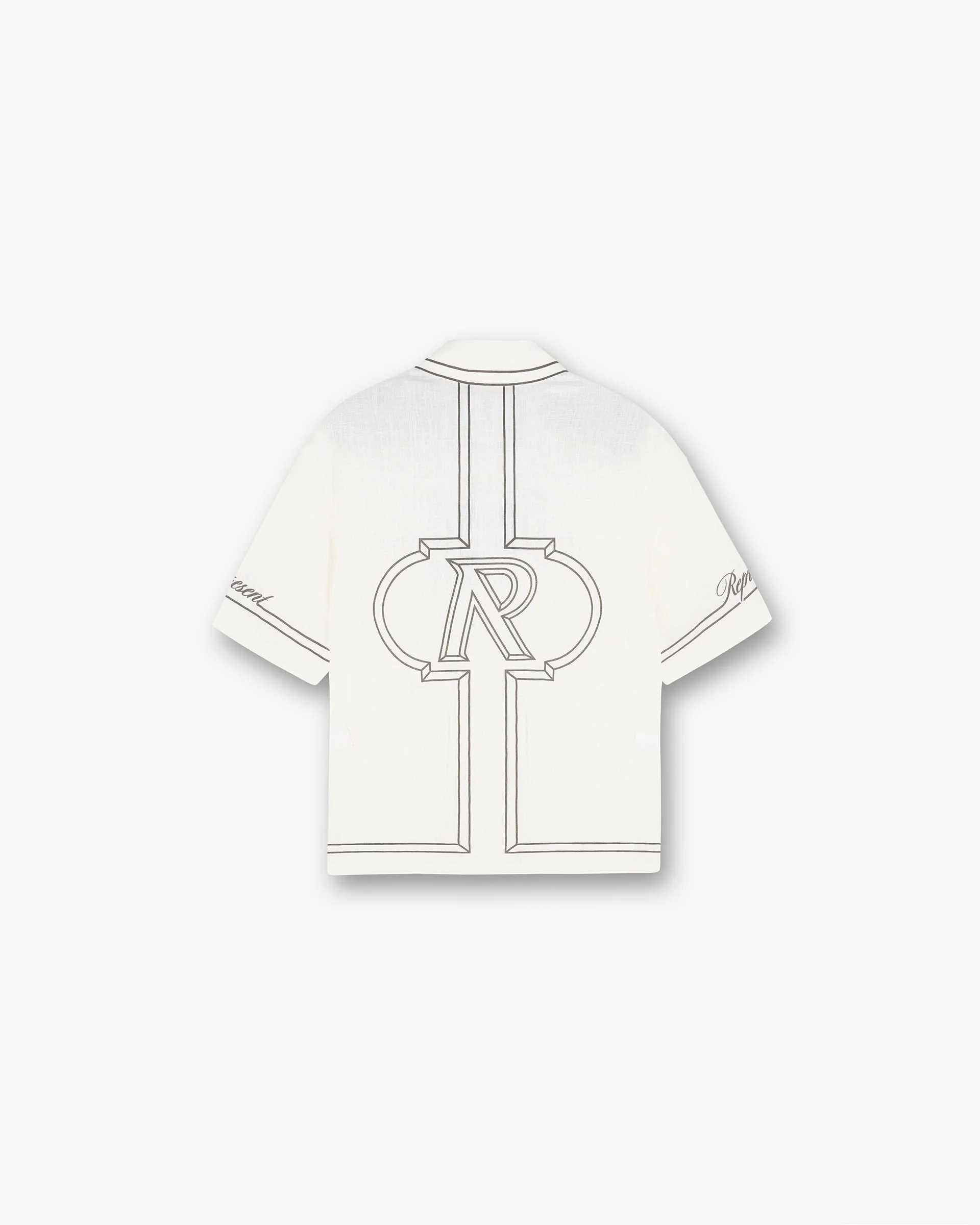 Border Shirt - Whisper White - Image 2