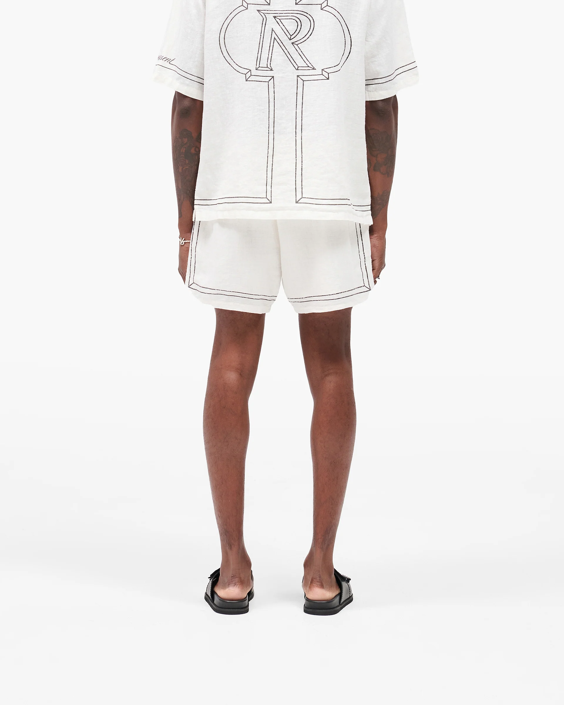 Border Short - Whisper White - Image 4