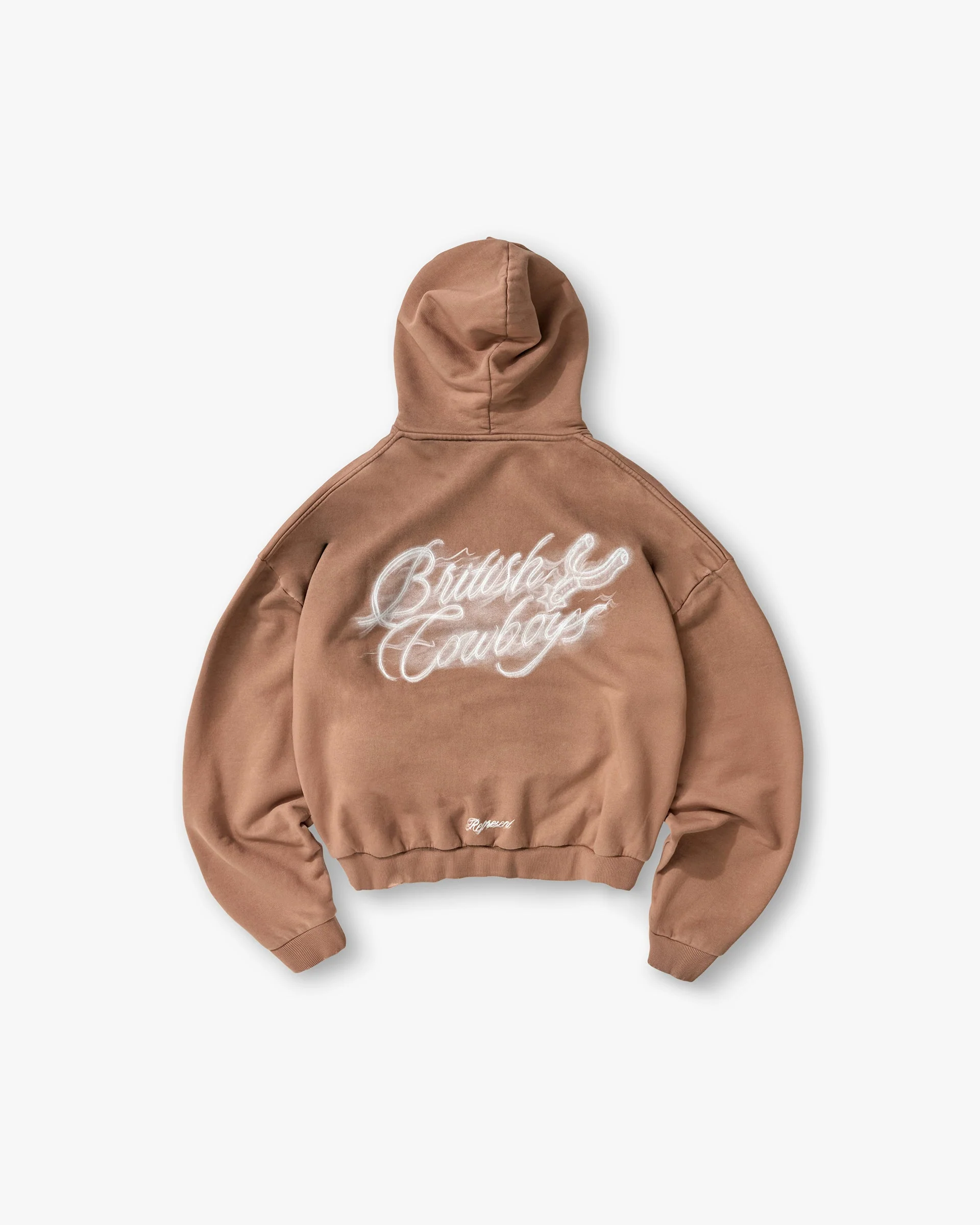 British Cowboys Hoodie - Dusty Brown - Image 2