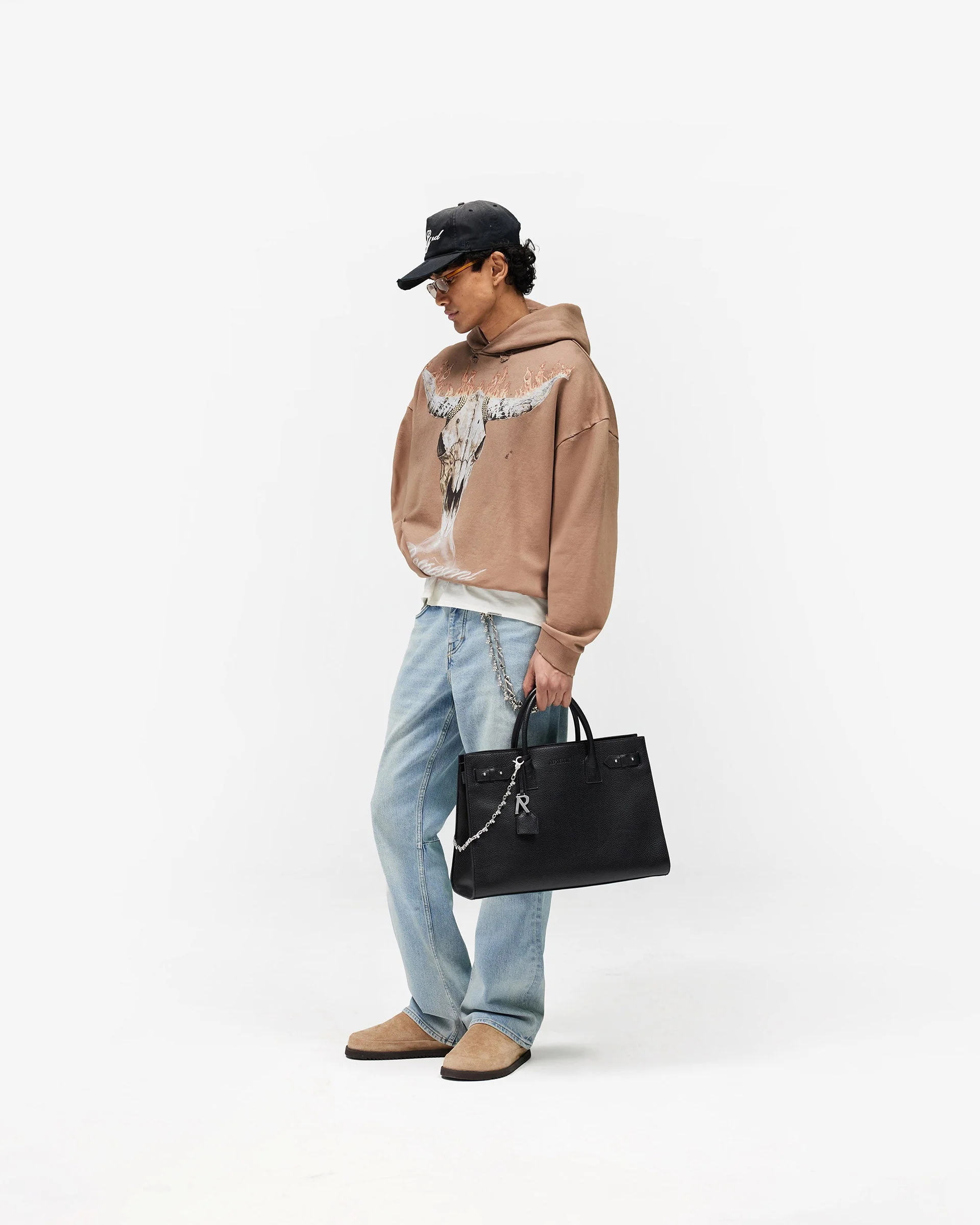 British Cowboys Hoodie - Dusty Brown - Image 8